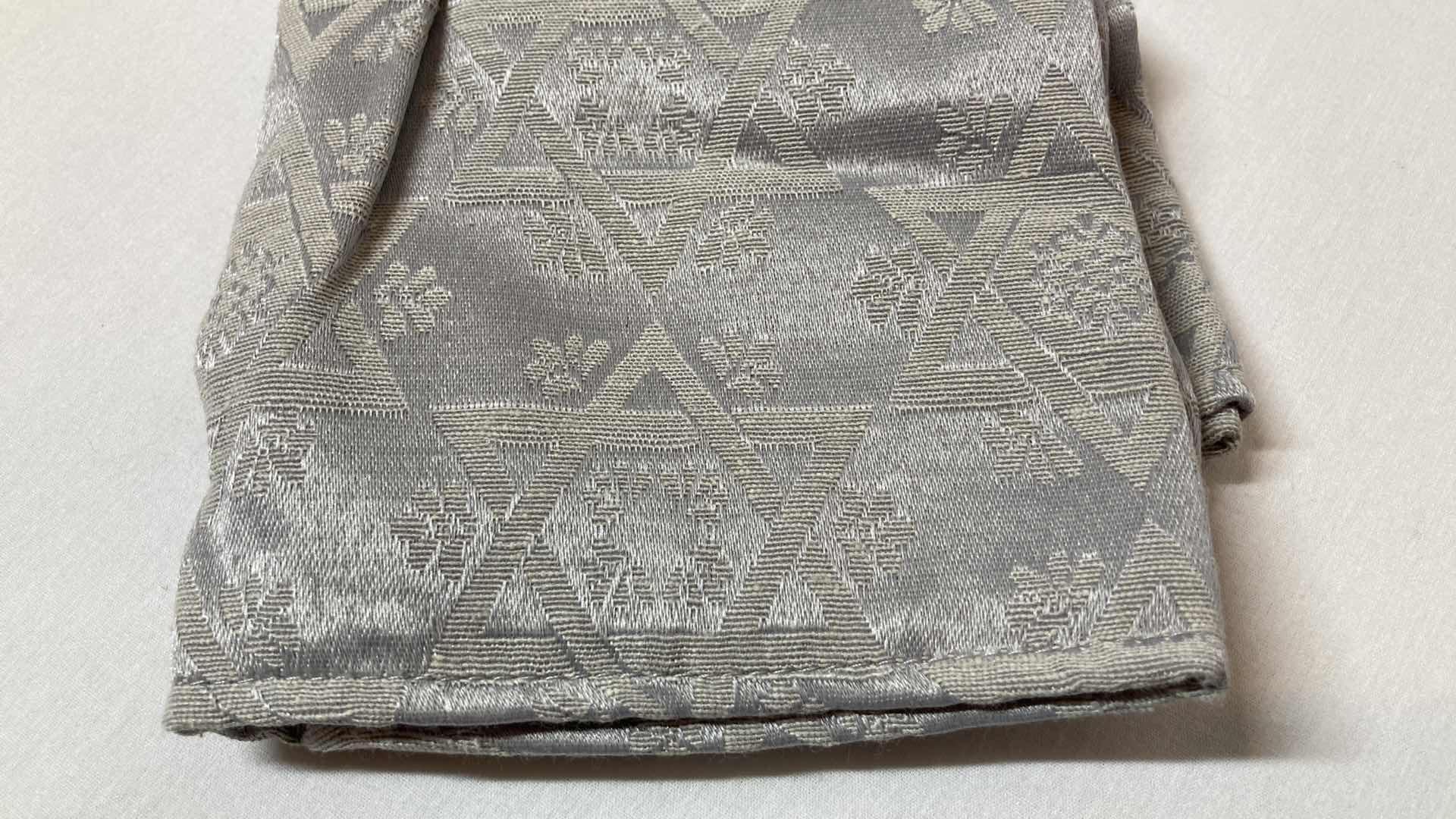 Photo 1 of NEW TARGET BRAND STAR OF DAVID GRAY CLOTH NAPKINS (20)