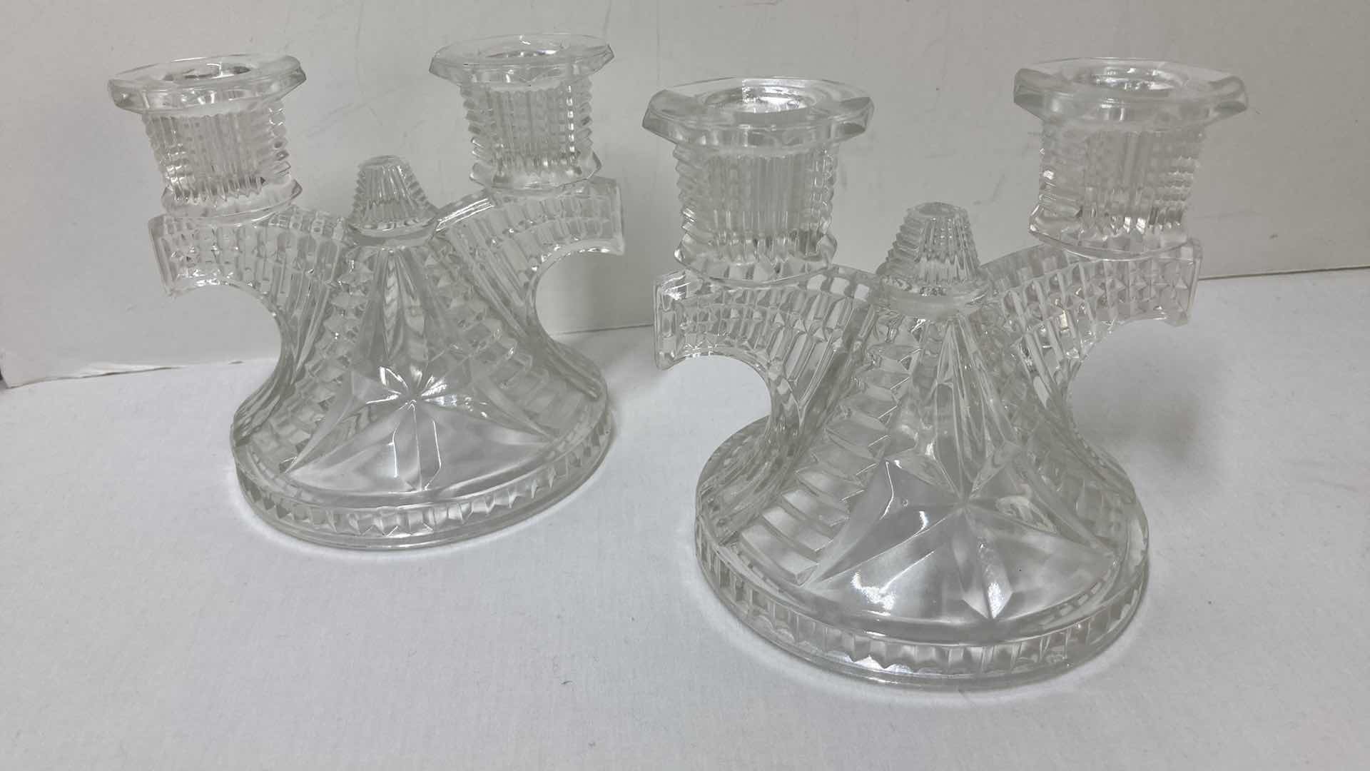 Photo 1 of CLEAR DECORATIVE GLASS- VARIOUS DESIGNS & PURPOSES (8)