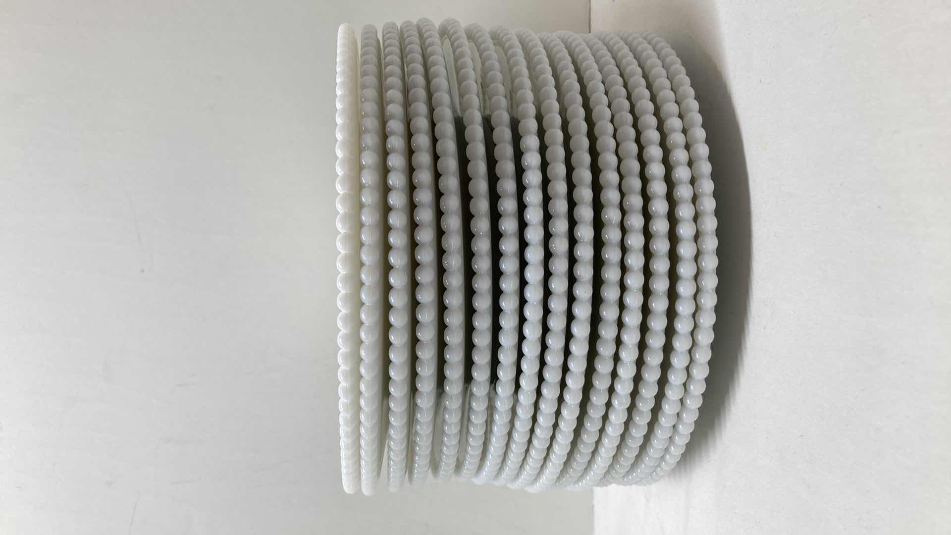 Photo 1 of WESTMORELAND HOBNAIL MILK GLASS APPETIZER PLATES (15) 8.5”