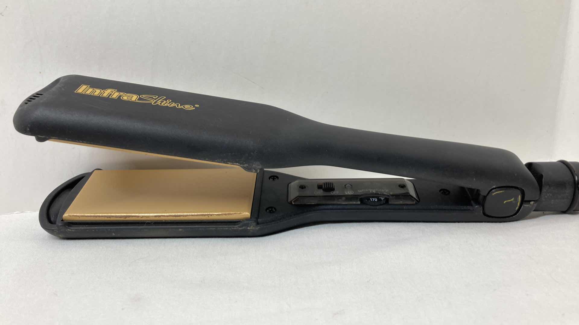 Photo 1 of CONAIR ION SHINE HAIR DRYER 1875 MODEL Y83N W ATTACHMENTS & INFRA-SHINE FLAT IRON MODEL INC2