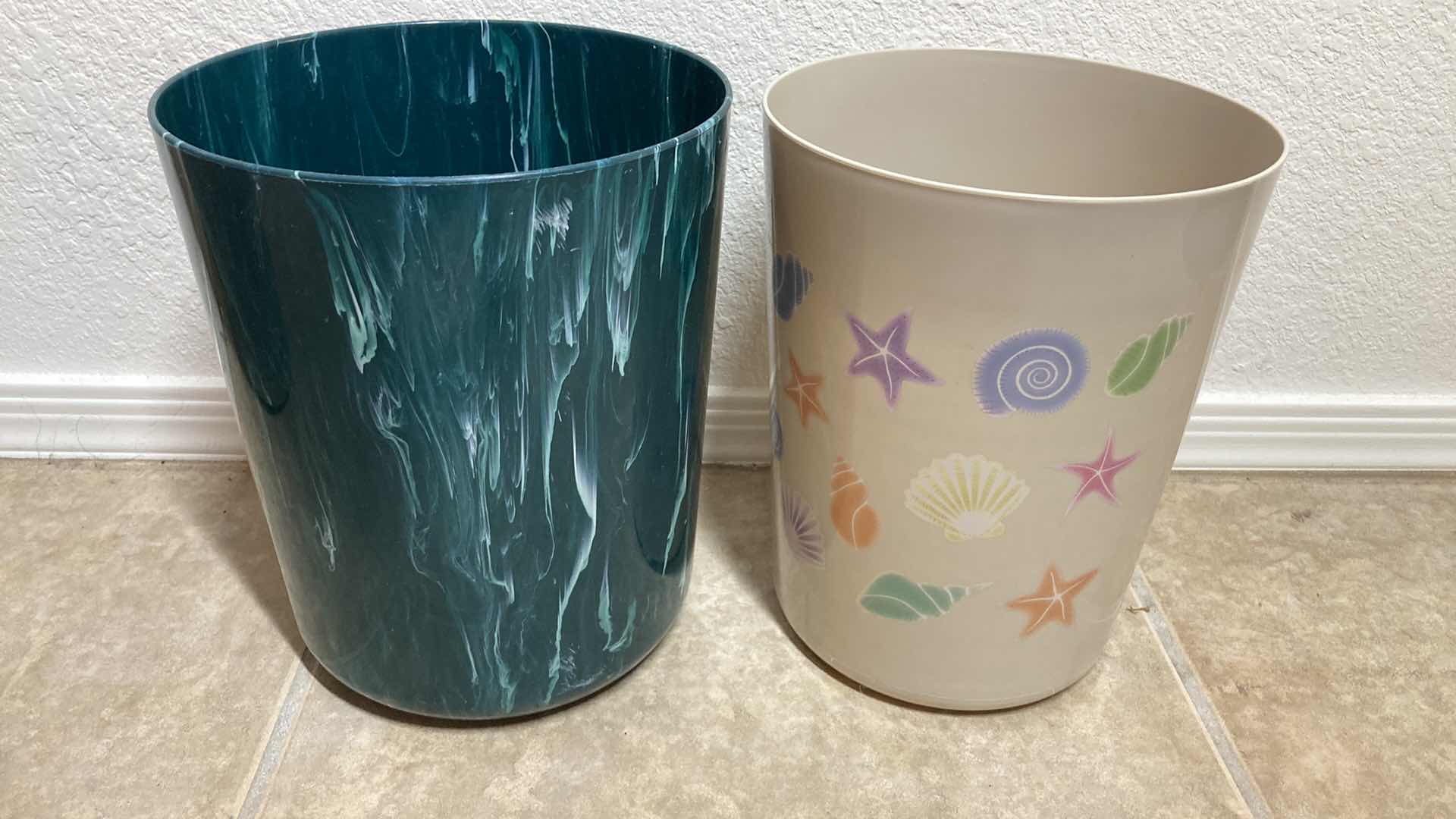 Photo 1 of MINI METAL & PLASTIC WASTE BASKETS (4)