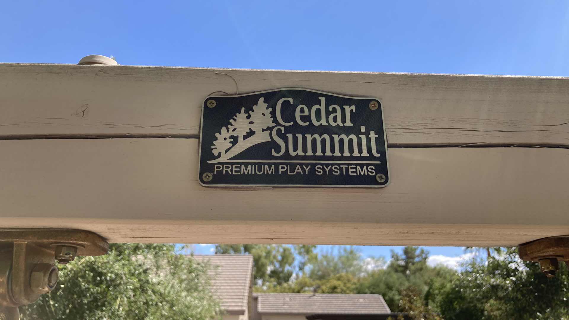 Photo 9 of CEDAR SUMMIT FORT PLAY SET 196” X 160” H125”