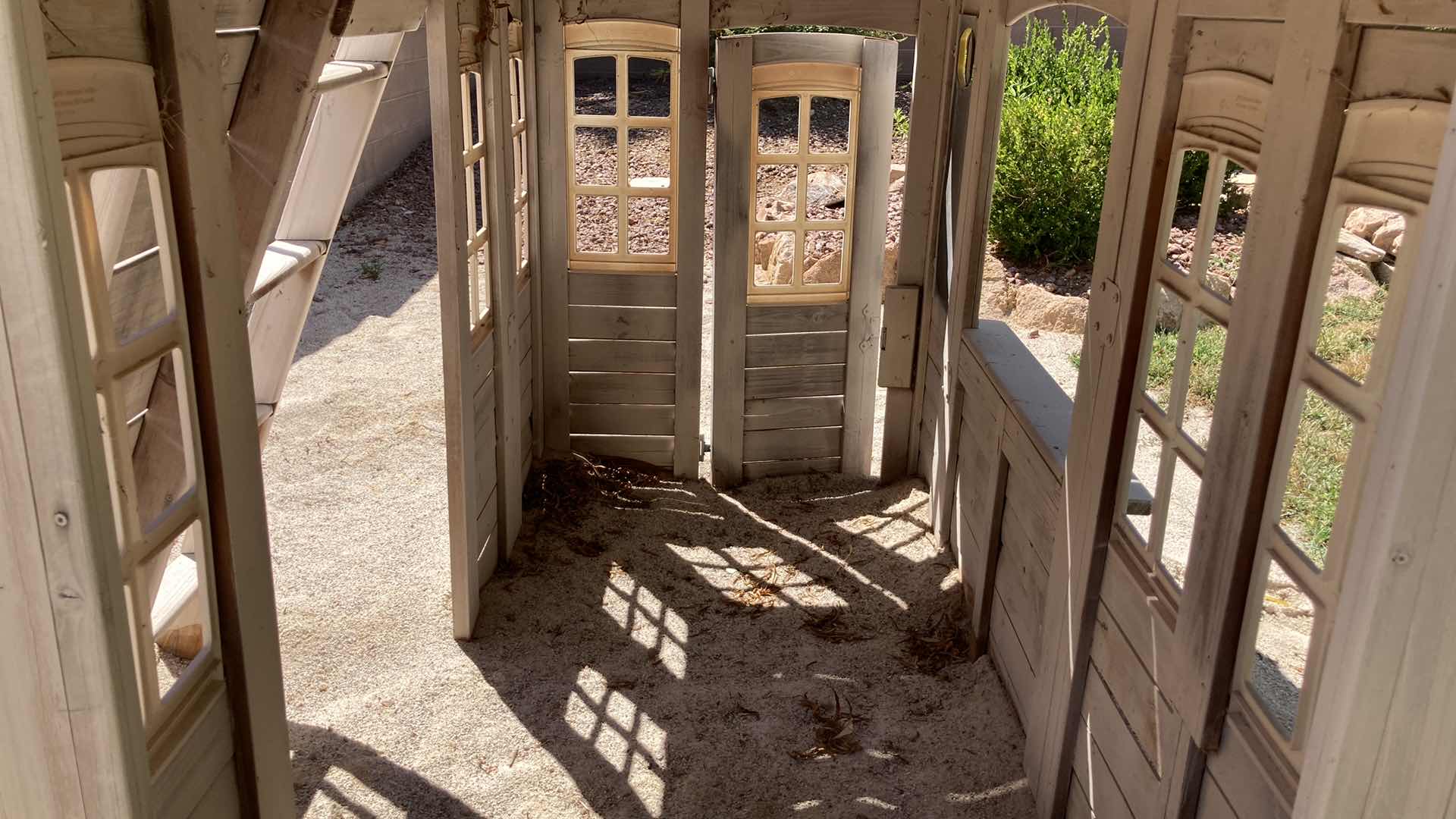 Photo 1 of CEDAR SUMMIT FORT PLAY SET 196” X 160” H125”