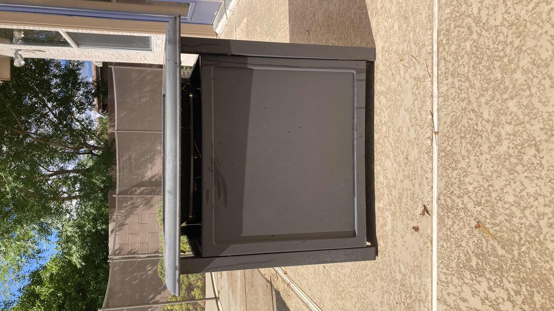 Photo 1 of CREATIVE OUTDOOR SOLUTIONS PROPANE/ NATURAL GAS FIRE PIT MODEL FHTS80063E 29.25” X 29.5” H26.5”