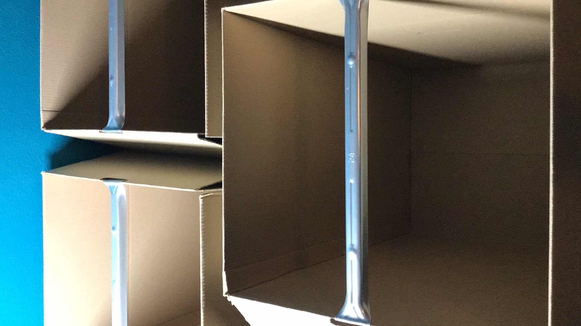 Photo 1 of MOVING BOXES FOR HANGING CLOTHES 24” X 24” H41” (3)