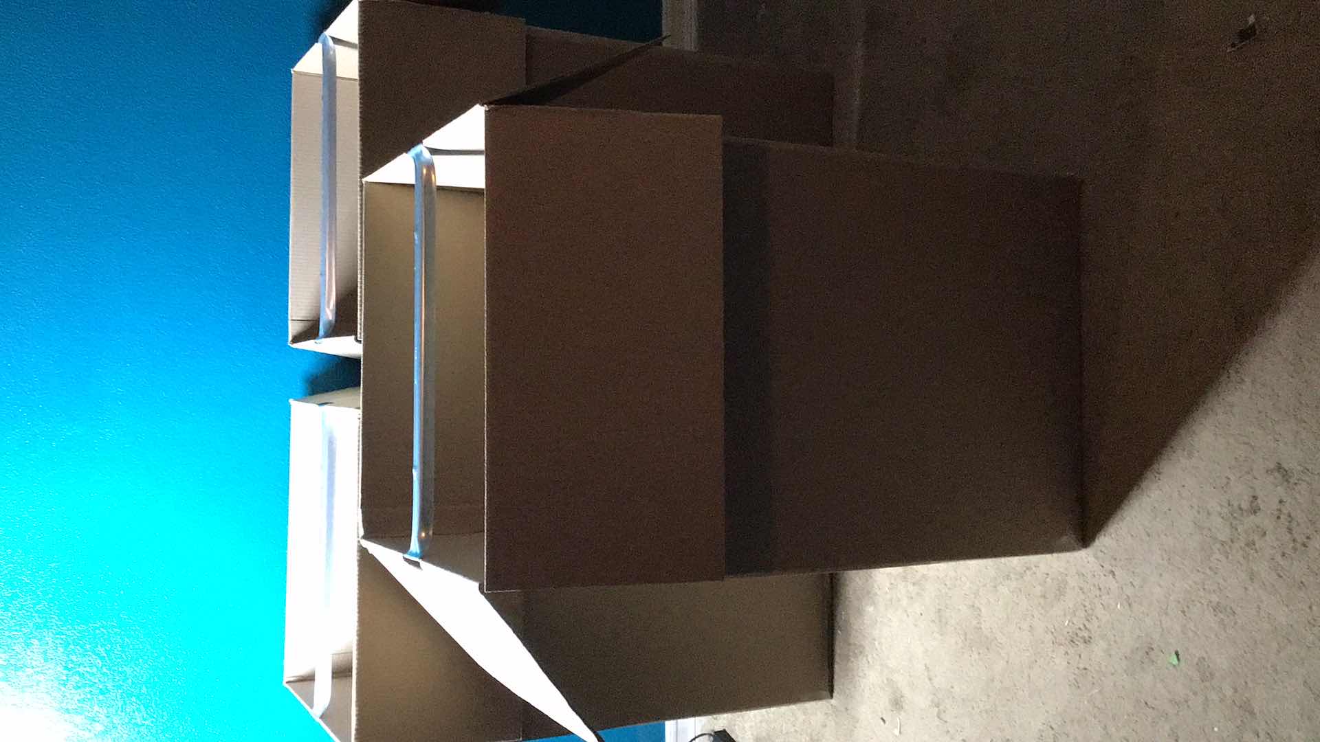 Photo 1 of MOVING BOXES FOR HANGING CLOTHES 24” X 24” H41” (3)