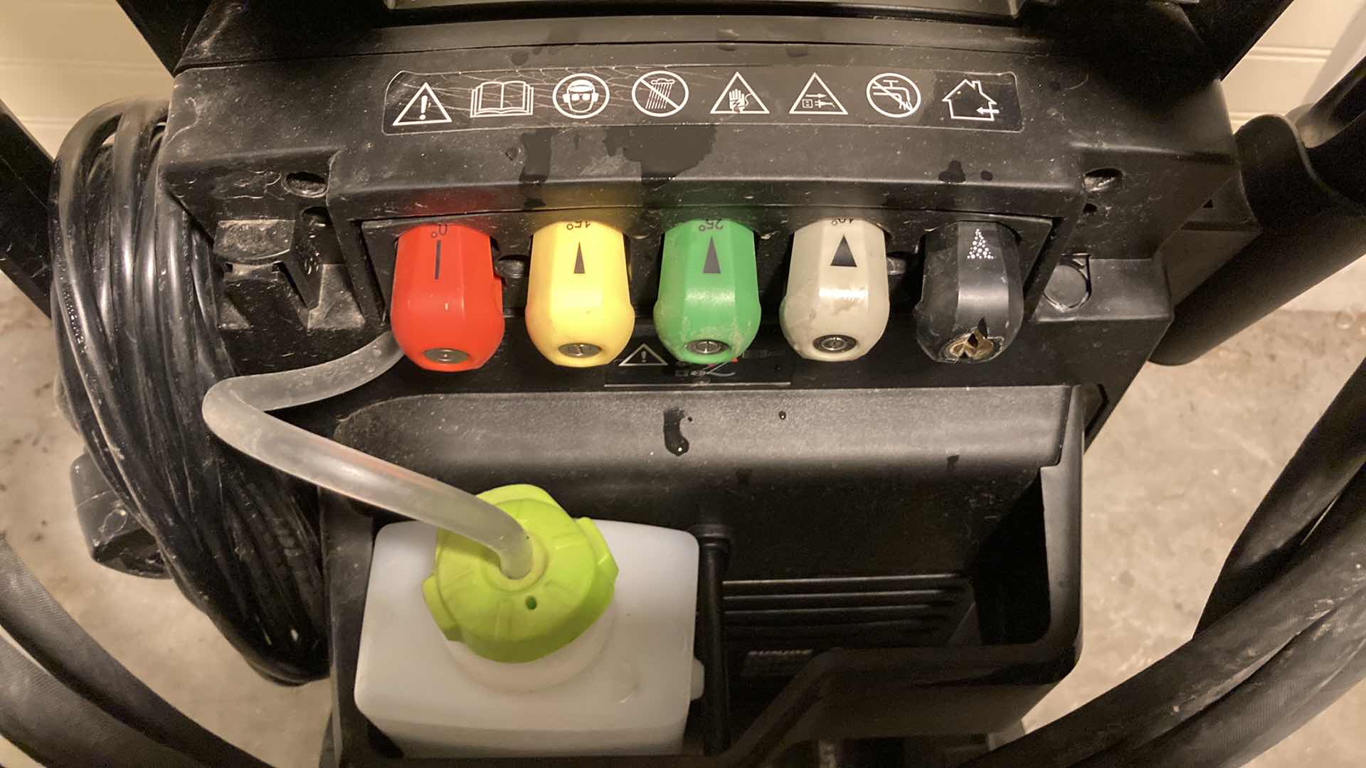 Photo 1 of SUNJOE PRESSURE WASHER W MULTI-PURPOSE ATTACHMENTS MODEL SPX3500