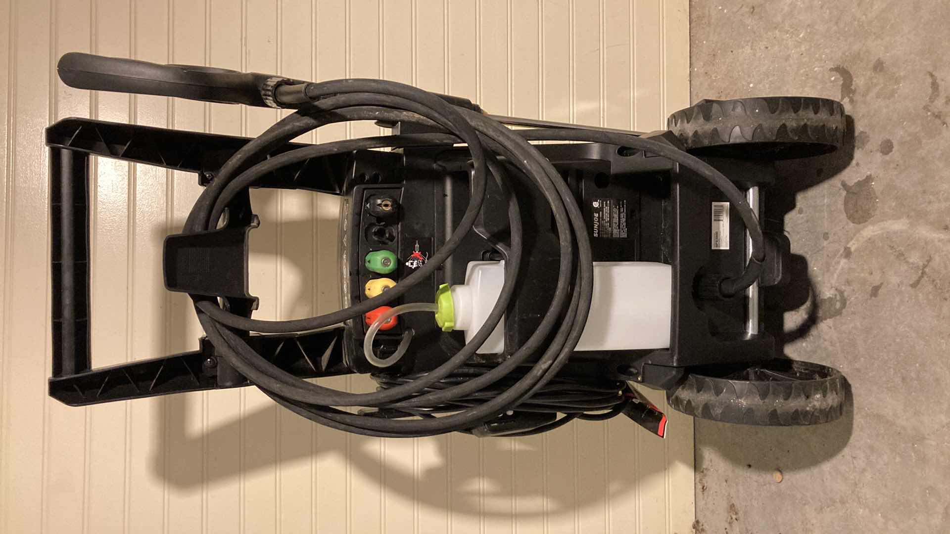 Photo 1 of SUNJOE PRESSURE WASHER W MULTI-PURPOSE ATTACHMENTS MODEL SPX3500