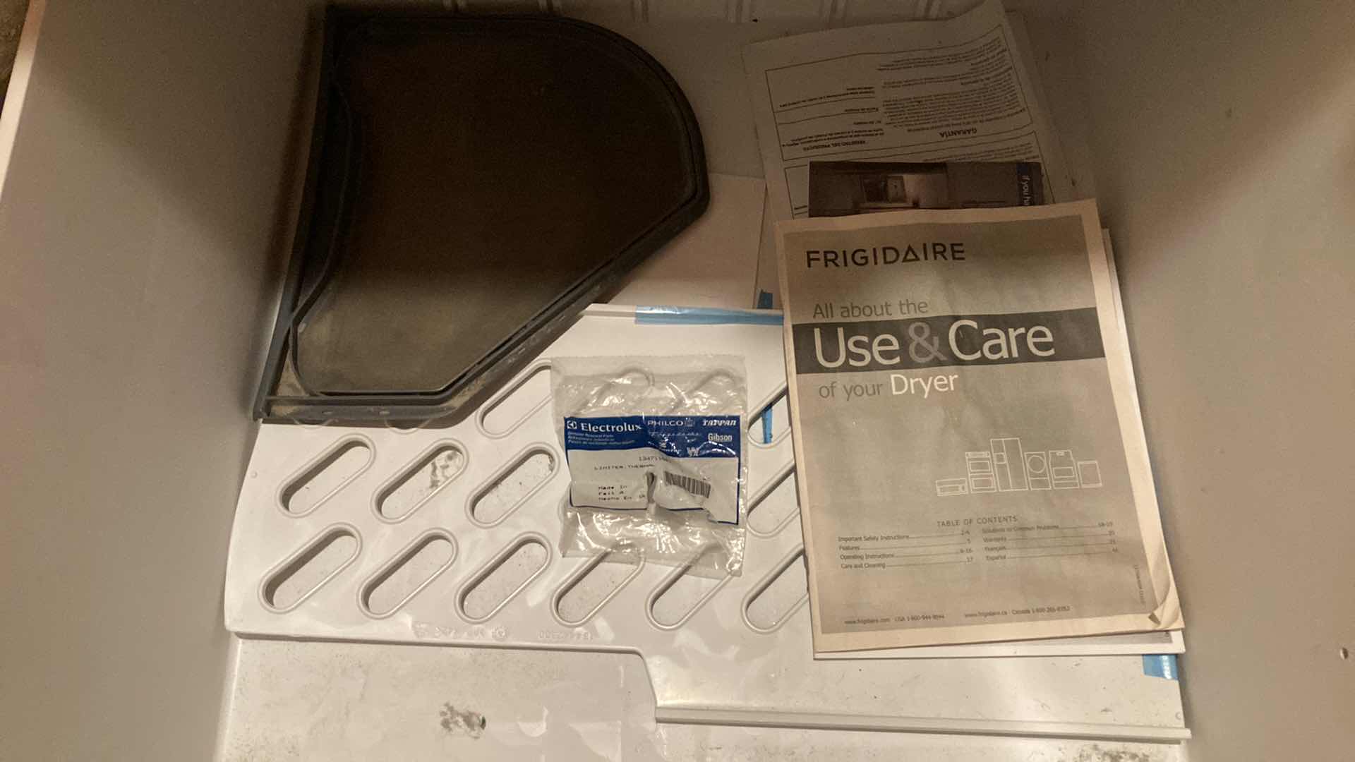 Photo 1 of FRIGIDAIRE AFFINITY DRYER MODEL FASG7073NWO