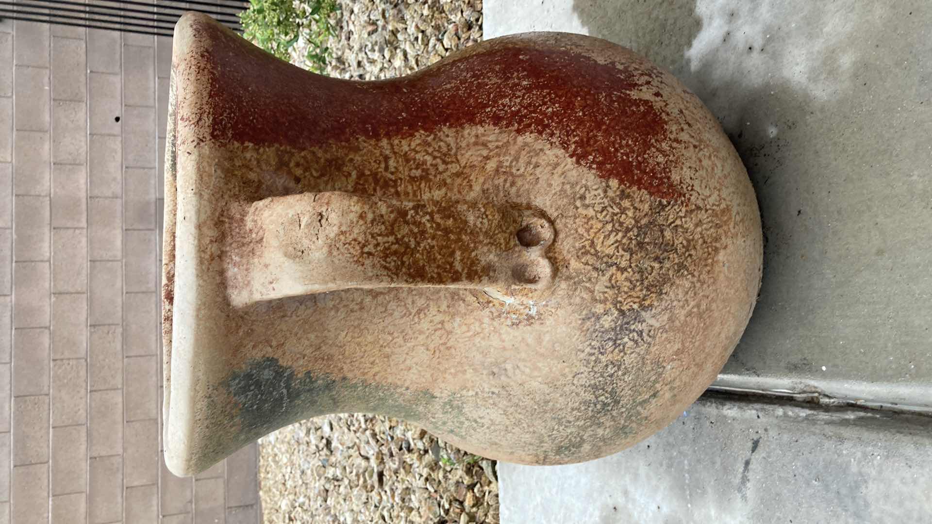 Photo 1 of SOUTHWESTERN CLAY PLANTER POT 18” X 22”