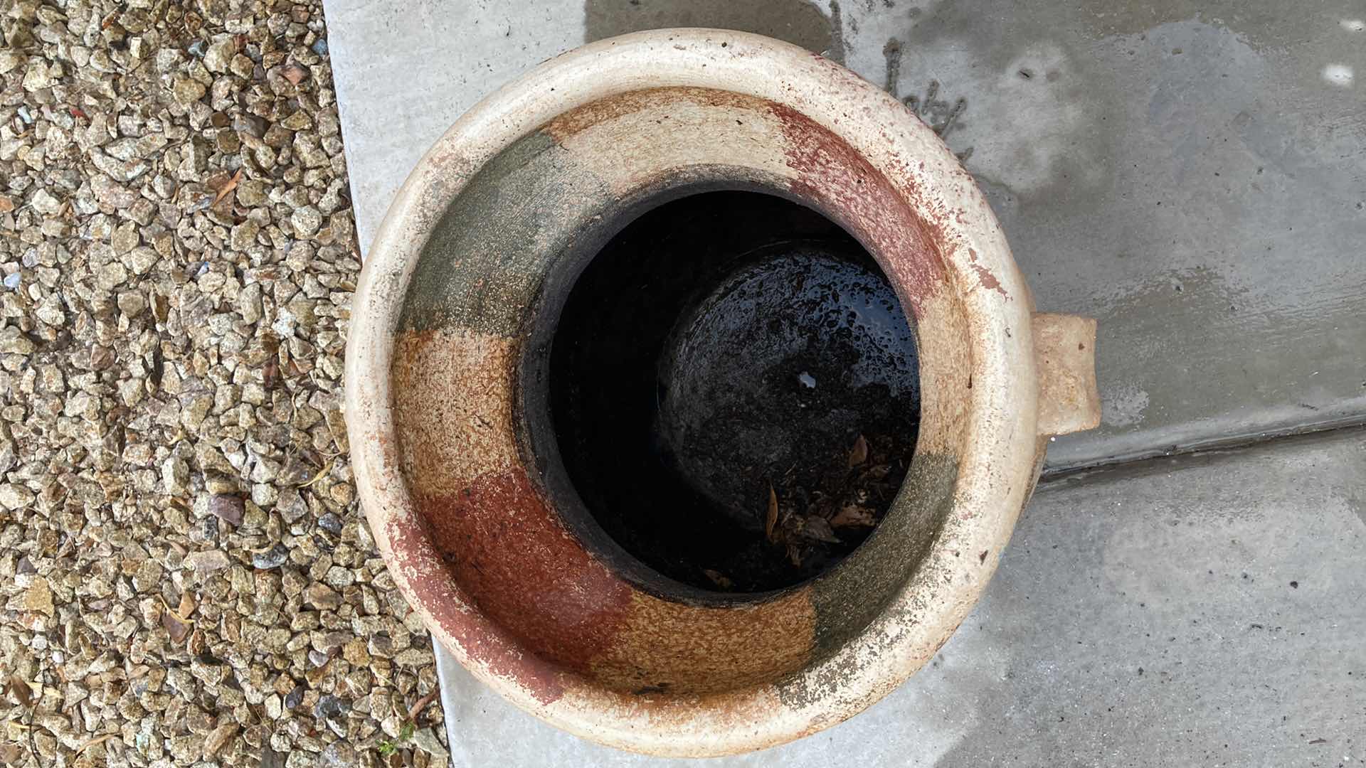 Photo 1 of SOUTHWESTERN CLAY PLANTER POT 18” X 22”