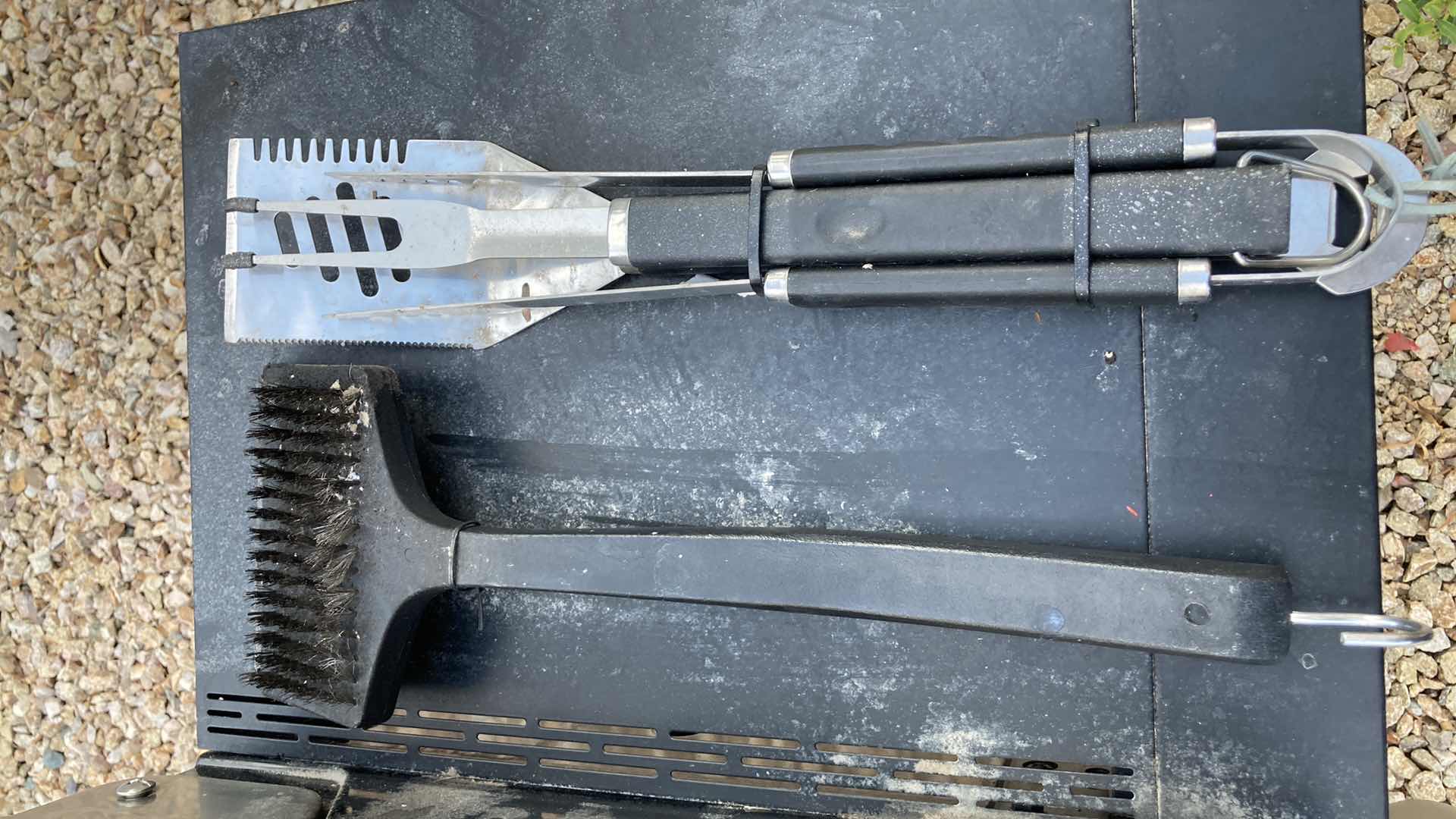 Photo 1 of CHAR-BROIL PERFORMANCE PROPANE GRILL MODEL 463347519 W TANKS & BBQ UTENSILS