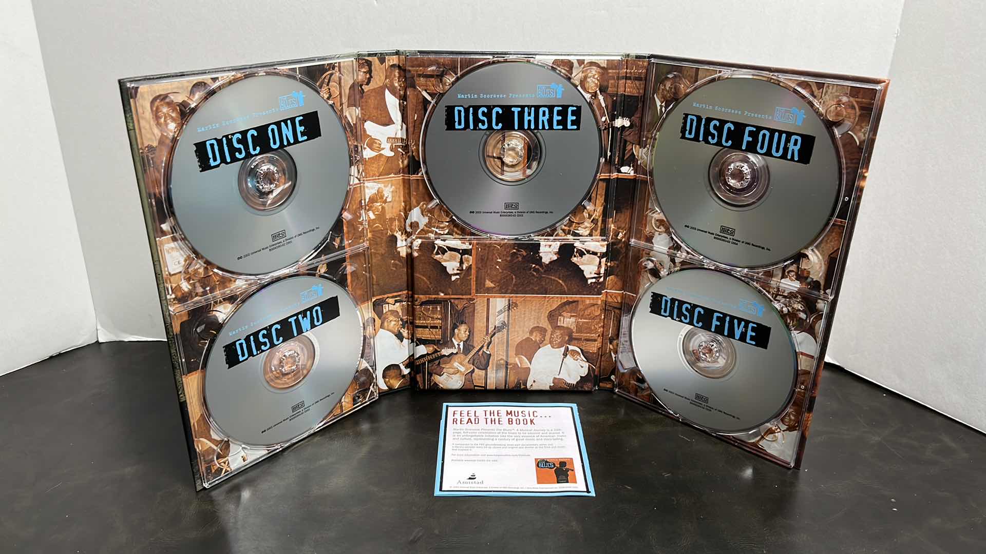 Photo 1 of MARTIN SCORSESE PRESENTS THE BLUES- A MUSICAL JOURNEY 5 CD BOX SET