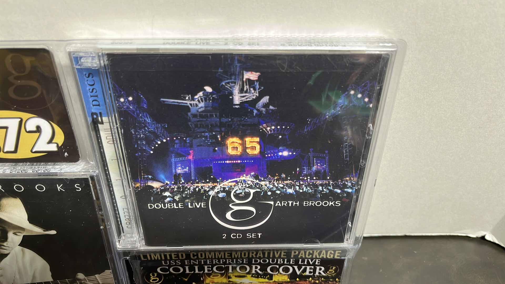 Photo 3 of NEW USS ENTERPRISE DOUBLE LIVE COLLECTOR COVER 2-PACK CD SET THE LOST SESSIONS & DOUBLE LIVE