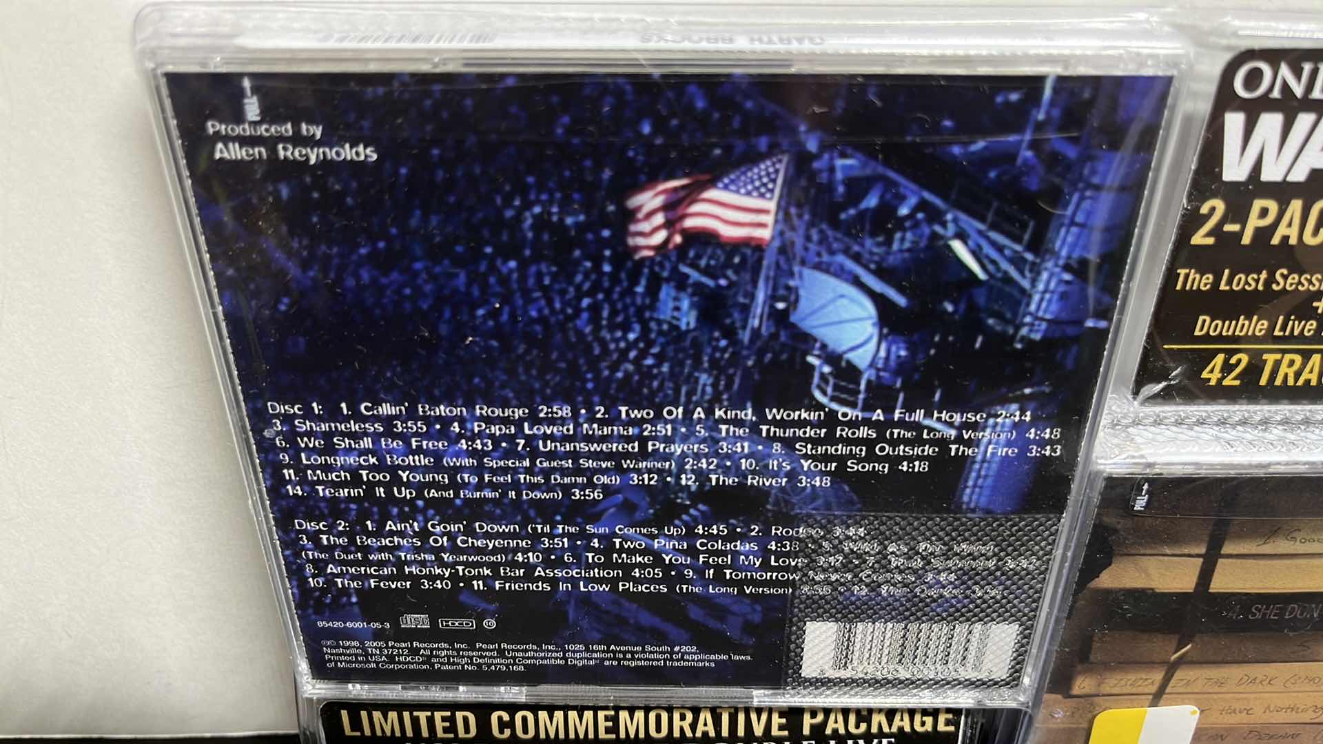 Photo 1 of NEW USS ENTERPRISE DOUBLE LIVE COLLECTOR COVER 2-PACK CD SET THE LOST SESSIONS & DOUBLE LIVE