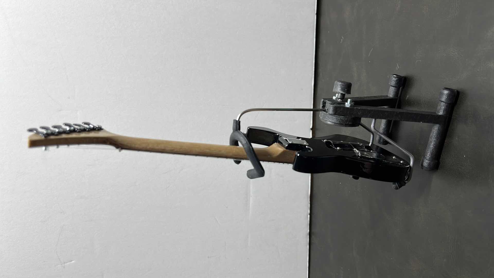 Photo 4 of RONZ WORLD AXE HEAVEN LOUDER THAN LIFE 2022 MINIATURE GUITAR W STAND IN ORIGINAL BOX,  3” X .75” H10”