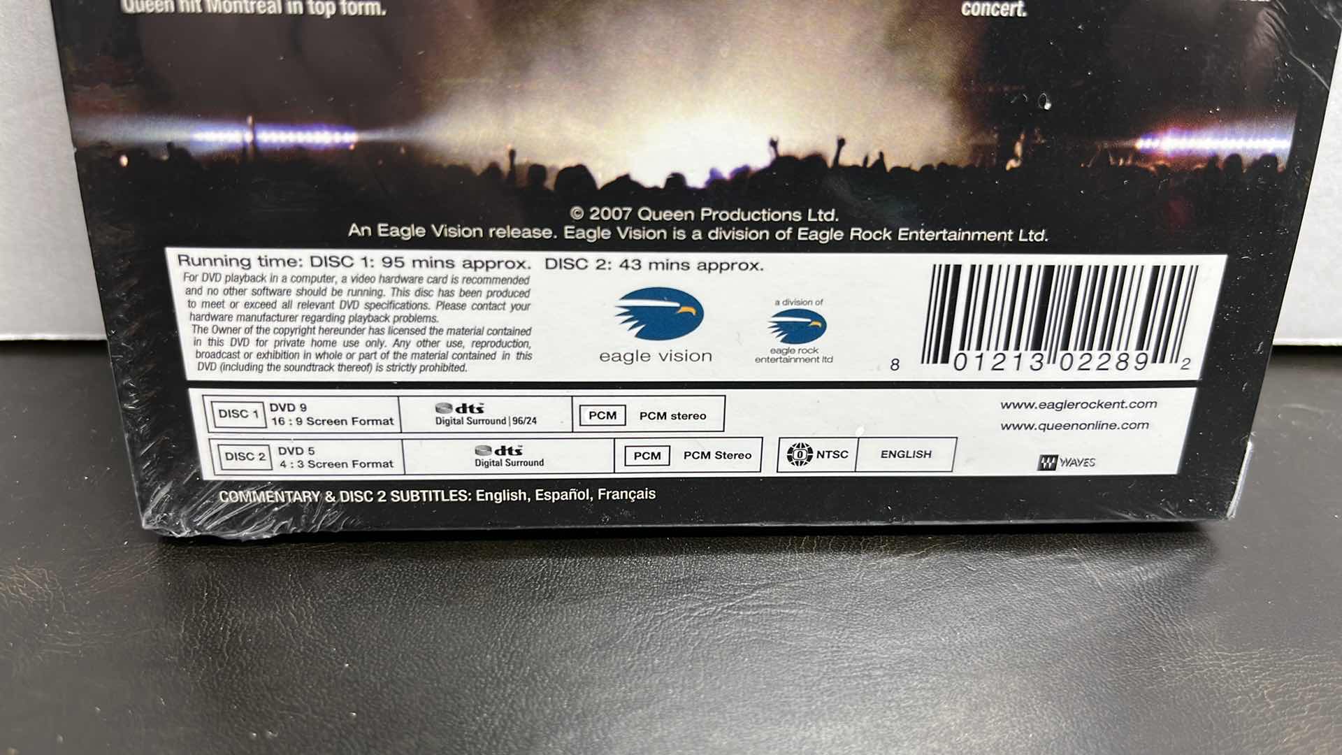 Photo 4 of NEW QUEEN ROCK MONTREAL & LIVE AID SPECIAL EDITION 2 DVD SET