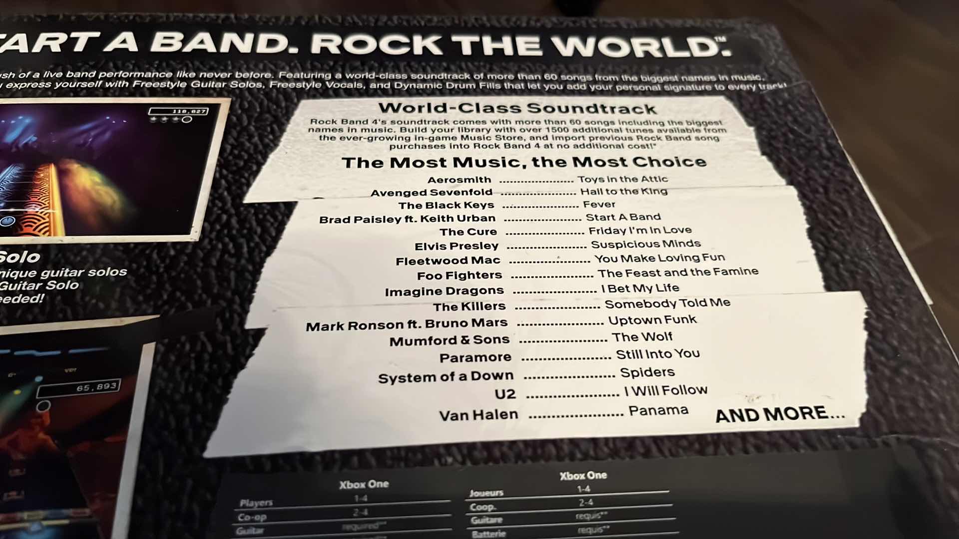 Photo 1 of NEW XBOX ONE ROCKBAND 4 BAND-IN-A-BOX