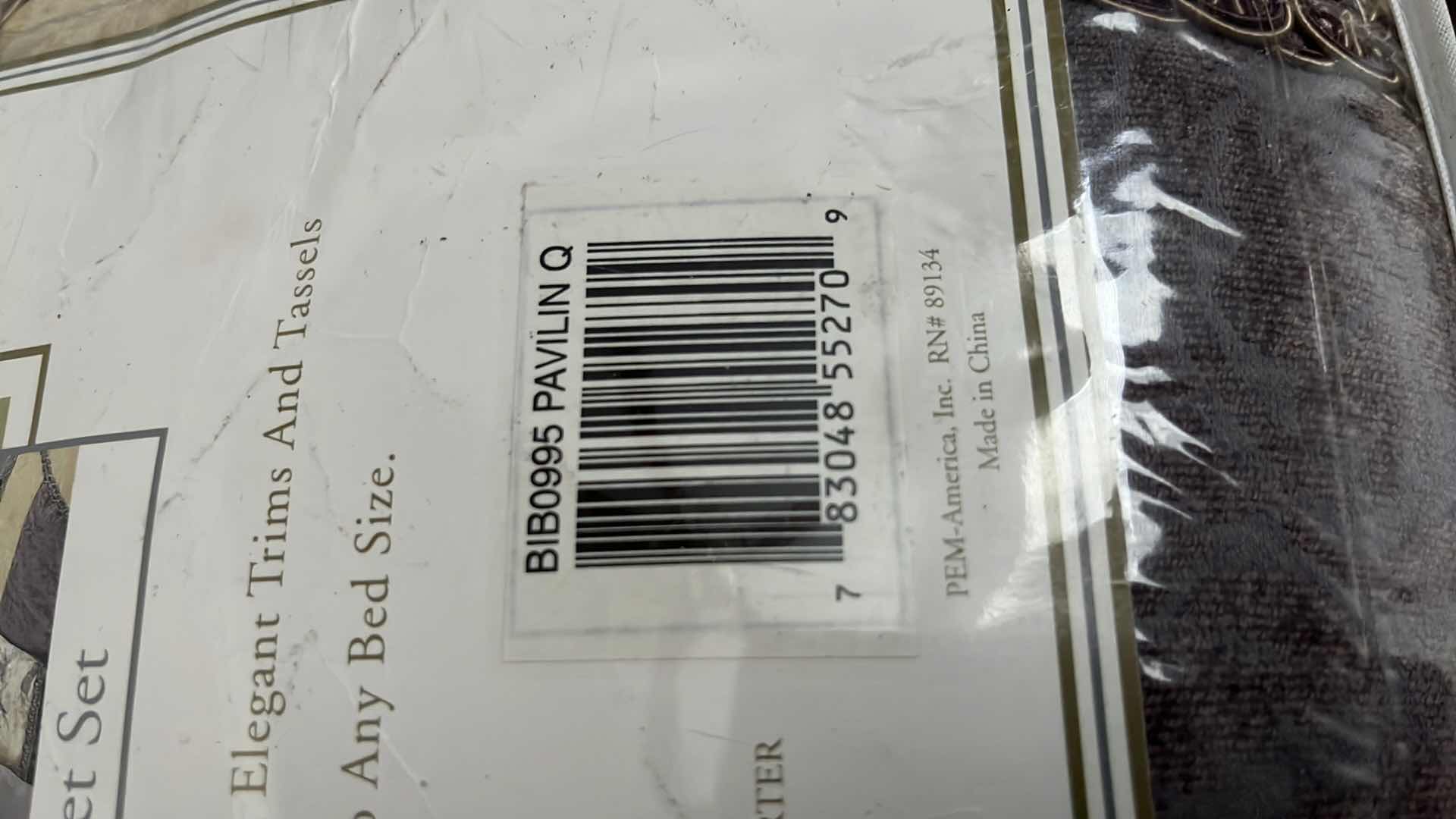 Photo 6 of NEW FIFTH AVENUE LUX HANDCRAFTED JACQUARD & VELVET COMPLETE BED ENSEMBLE SIZE QUEEN #BIB0995 PAVILIN Q