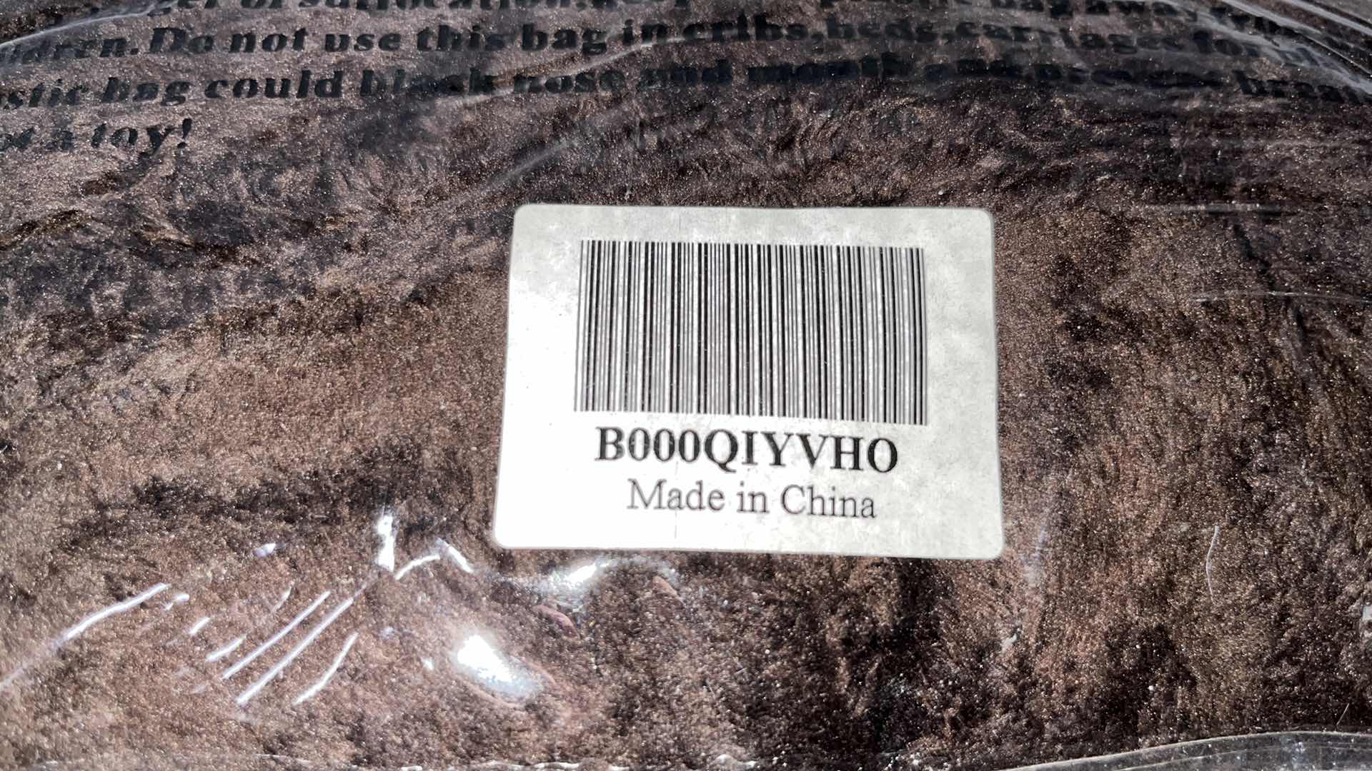 Photo 1 of PINZON MICROTEC THROW BLANKET, ESPRESSO STYLE B000QIYVHO 50" X 60"