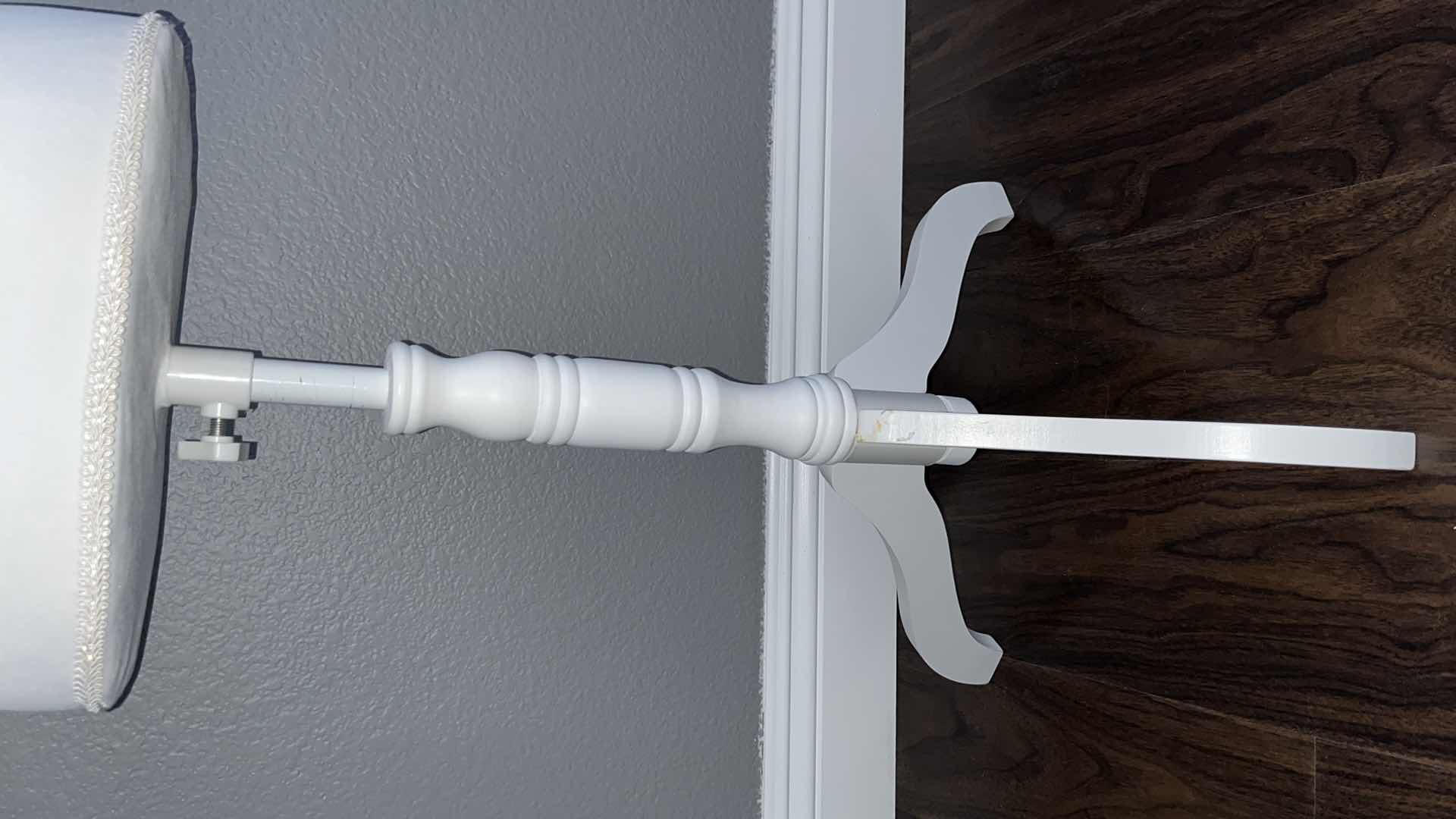 Photo 4 of MANNEQUIN BODY DRESS FORM  FEMALE TORSO MANNEQUIN, ADJUSTABLE HEIGHT WOODEN TRIPOD STAND, WHITE