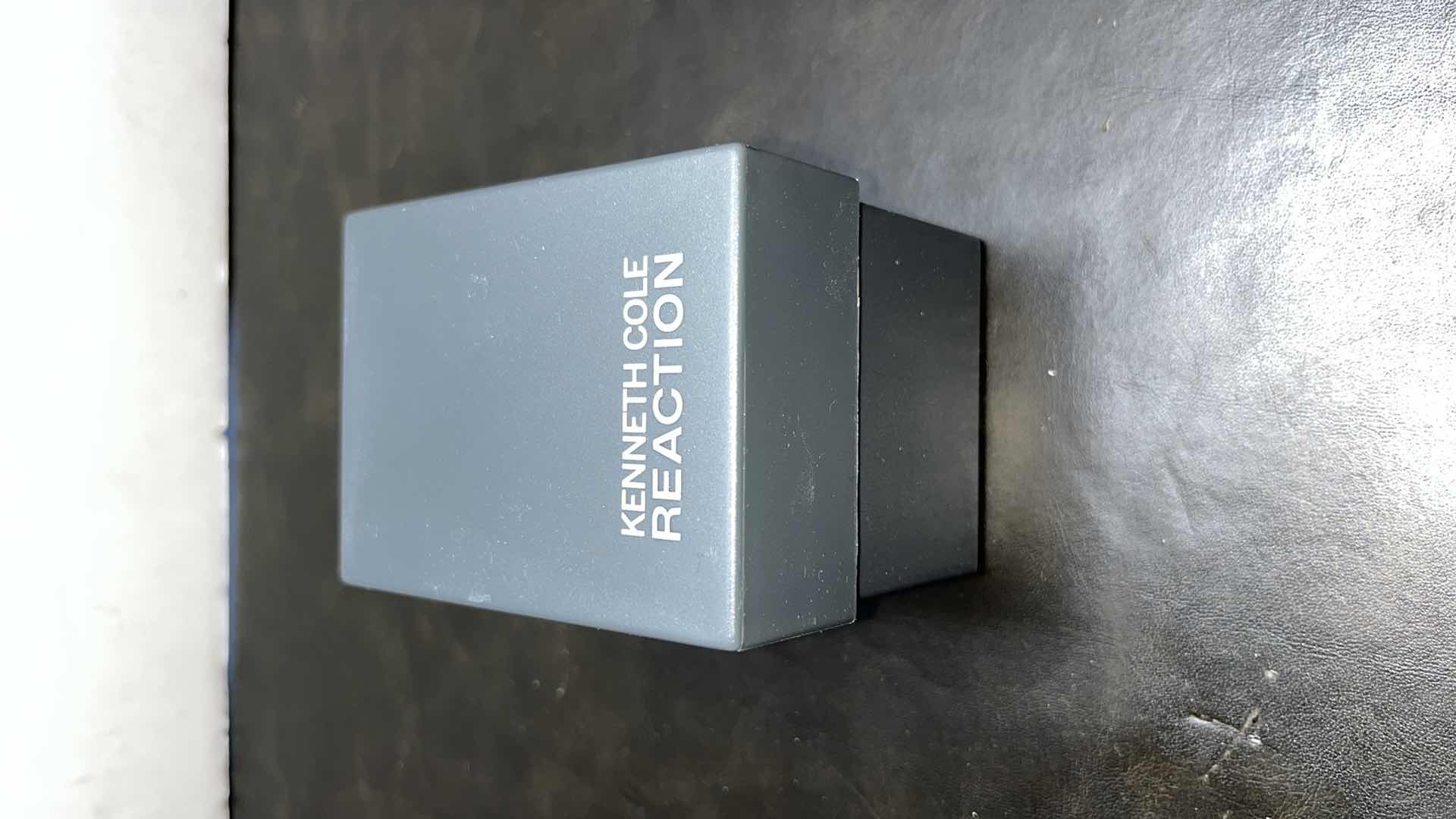 Photo 1 of NEW WOMENS KENNETH COLE REACTION ALL STAINLESS STEEL WATER RESISTANT WATCH IN BOX, MODEL KC4655