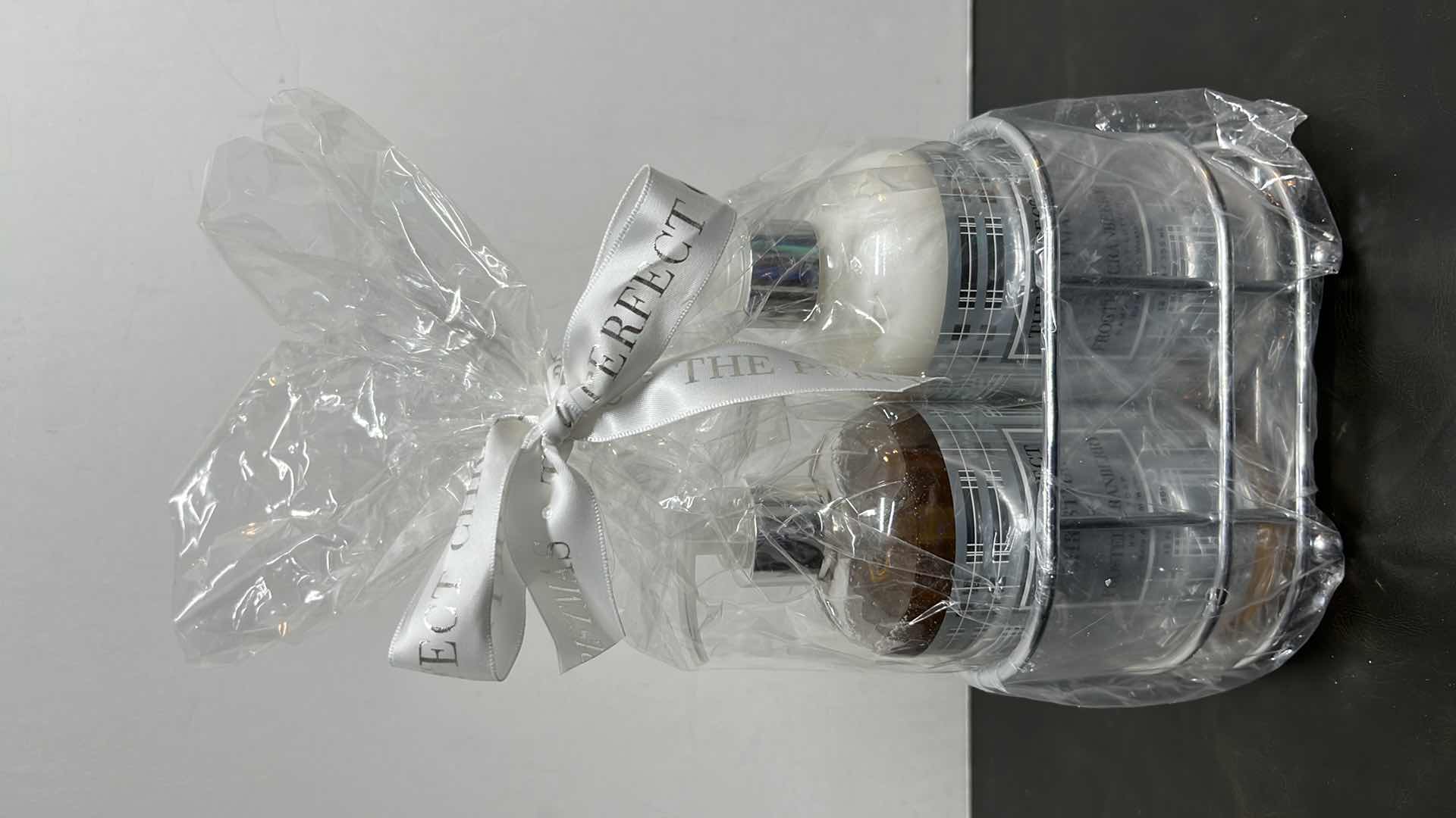 Photo 1 of NEW BATH & BODY WORKS THE PERFECT CHRISTMAS BATHROOM SET, FROSTED CRANBERRY PUMP HAND SOAP & PUMP HAND/BODY LOTION SET W CHROME HOLDER