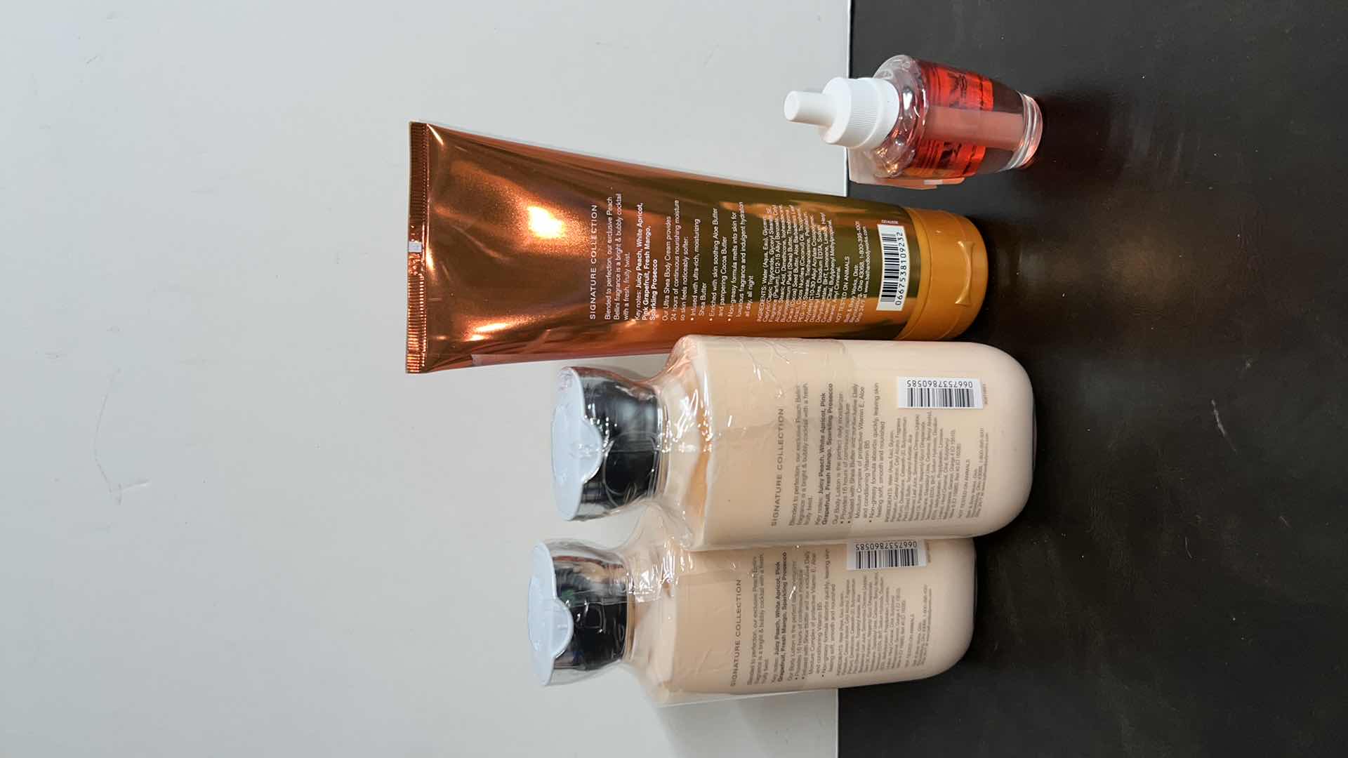 Photo 1 of NEW BATH & BODY WORKS PEACH BELLINI SET (4 ITEMS)