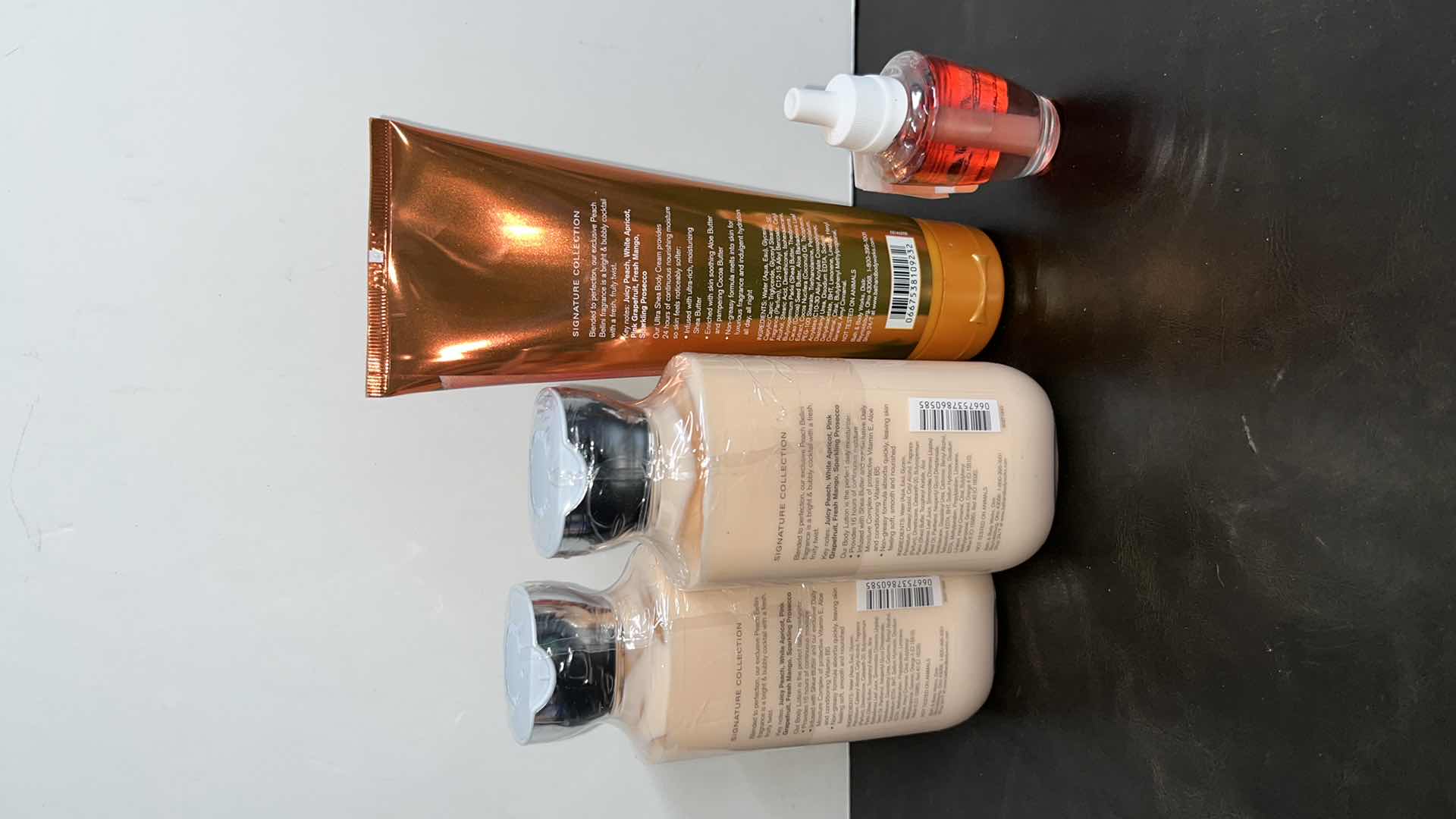 Photo 1 of NEW BATH & BODY WORKS PEACH BELLINI SET (4 ITEMS)