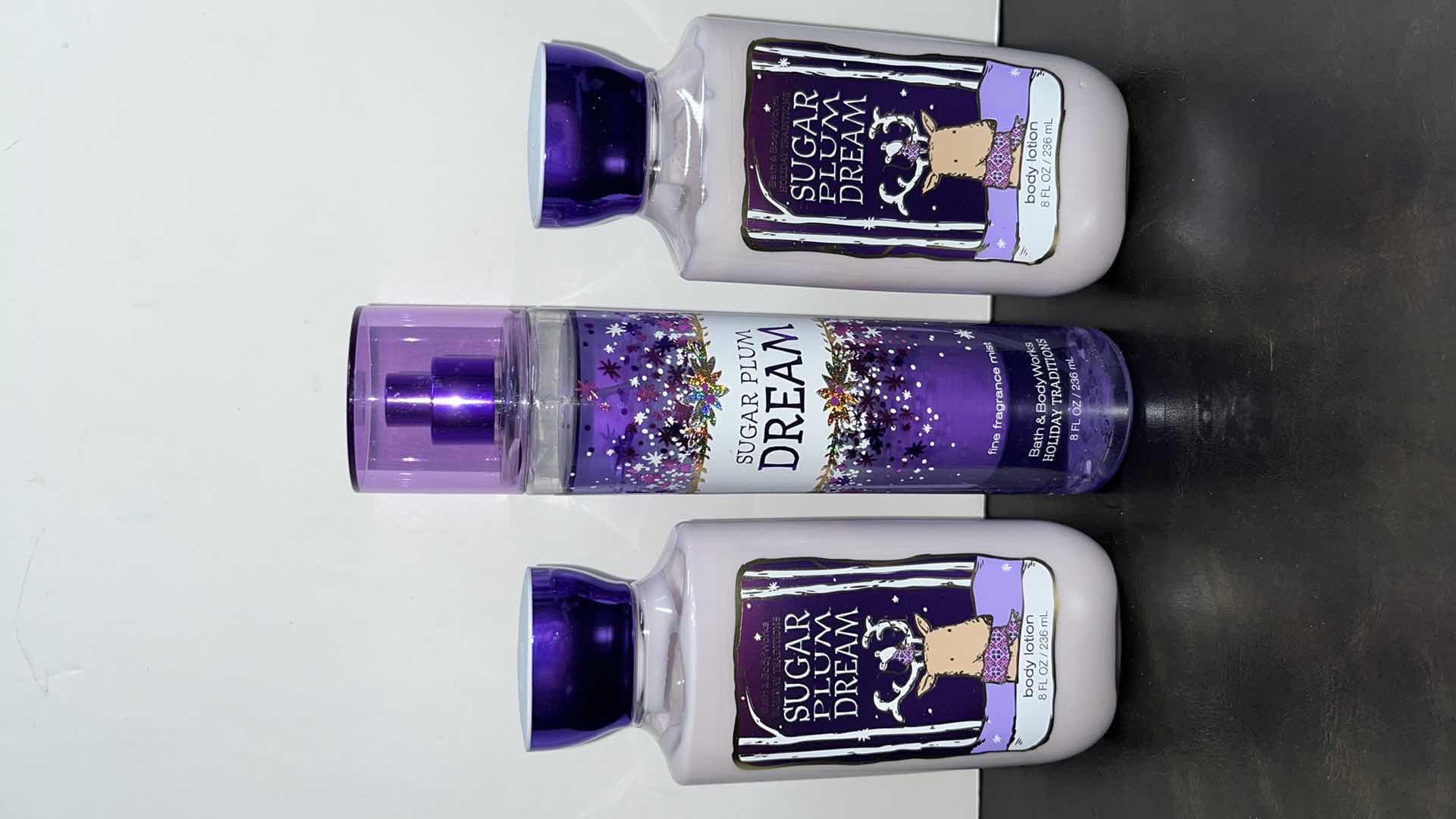 Photo 1 of NEW BATH & BODY WORKS SUGAR PLUM DREAM BODY LOTION (2) & FINE FRAGRANCE MIST
