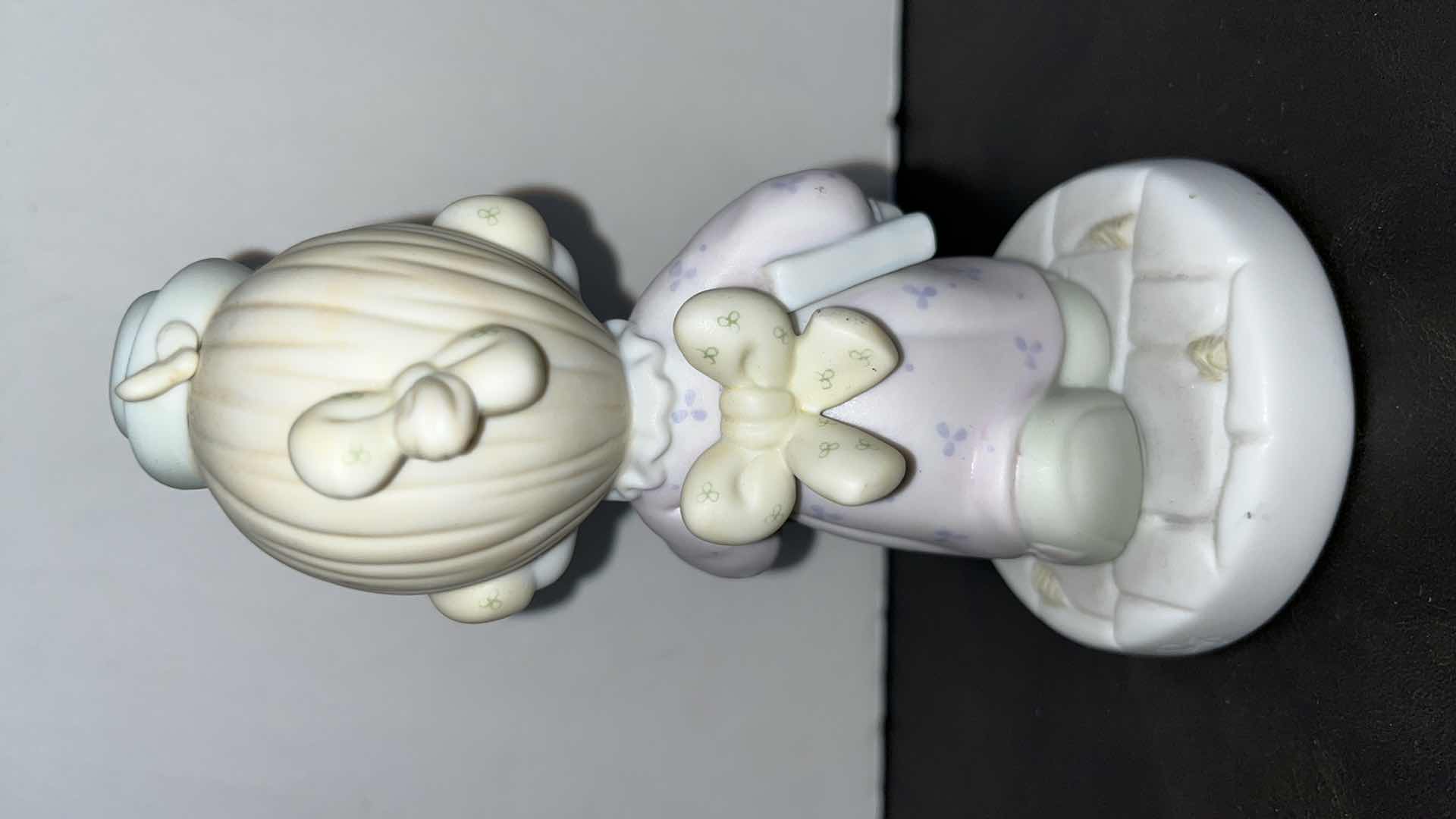 Photo 1 of VINTAGE PRECIOUS MOMENTS “HAPPY DAYS ARE HERE AGAIN” CERAMIC FIGURES 5.75”, #104396