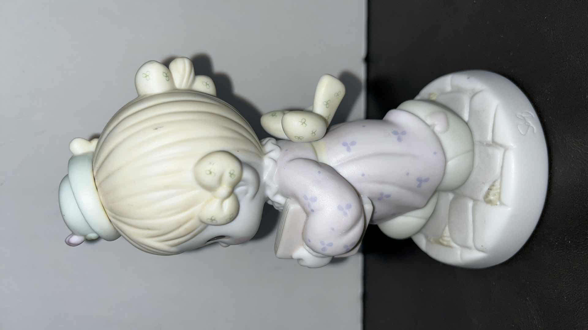 Photo 1 of VINTAGE PRECIOUS MOMENTS “HAPPY DAYS ARE HERE AGAIN” CERAMIC FIGURES 5.75”, #104396