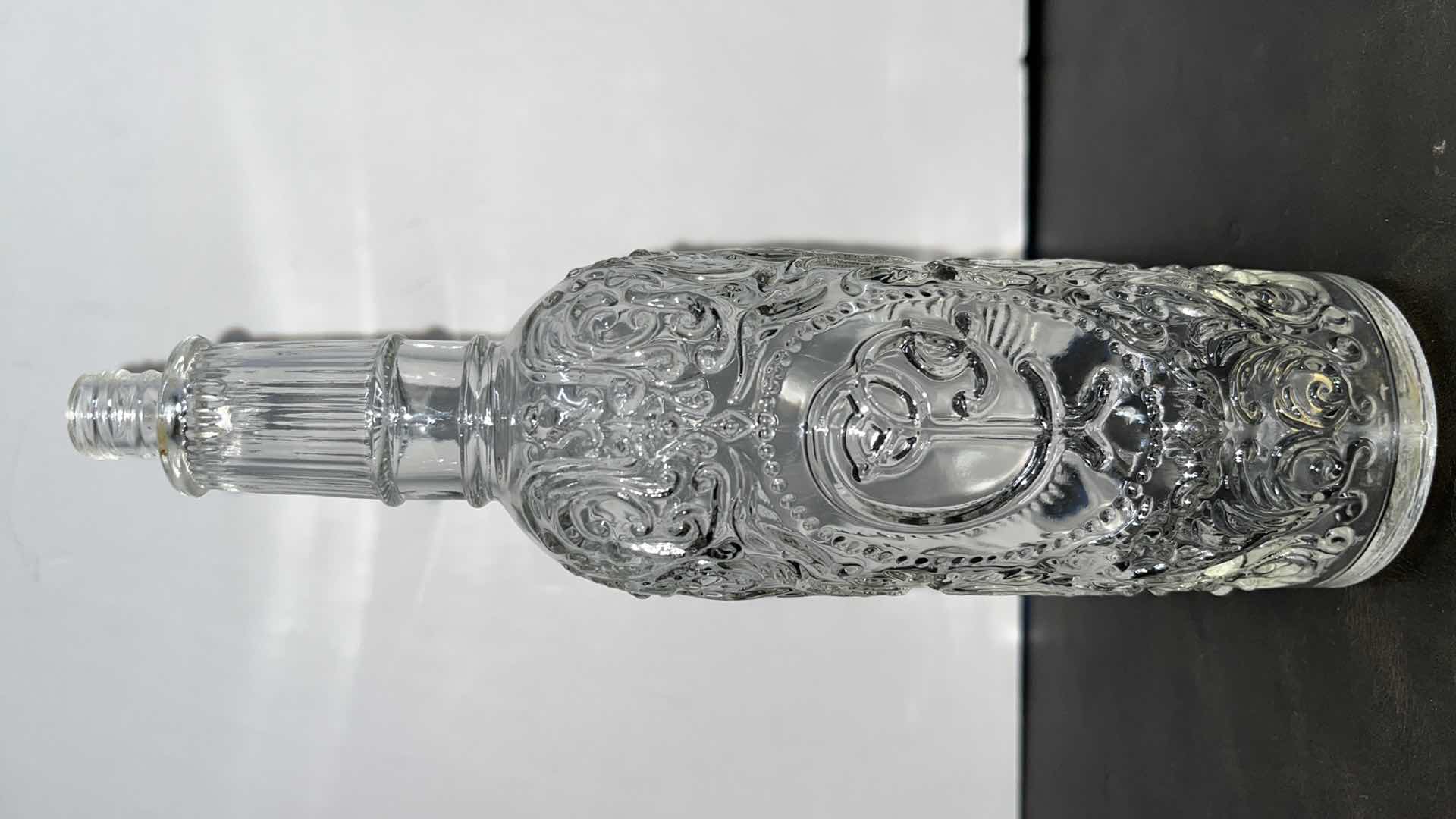 Photo 1 of VINTAGE CLEAR GLASS BOTTLES (3)