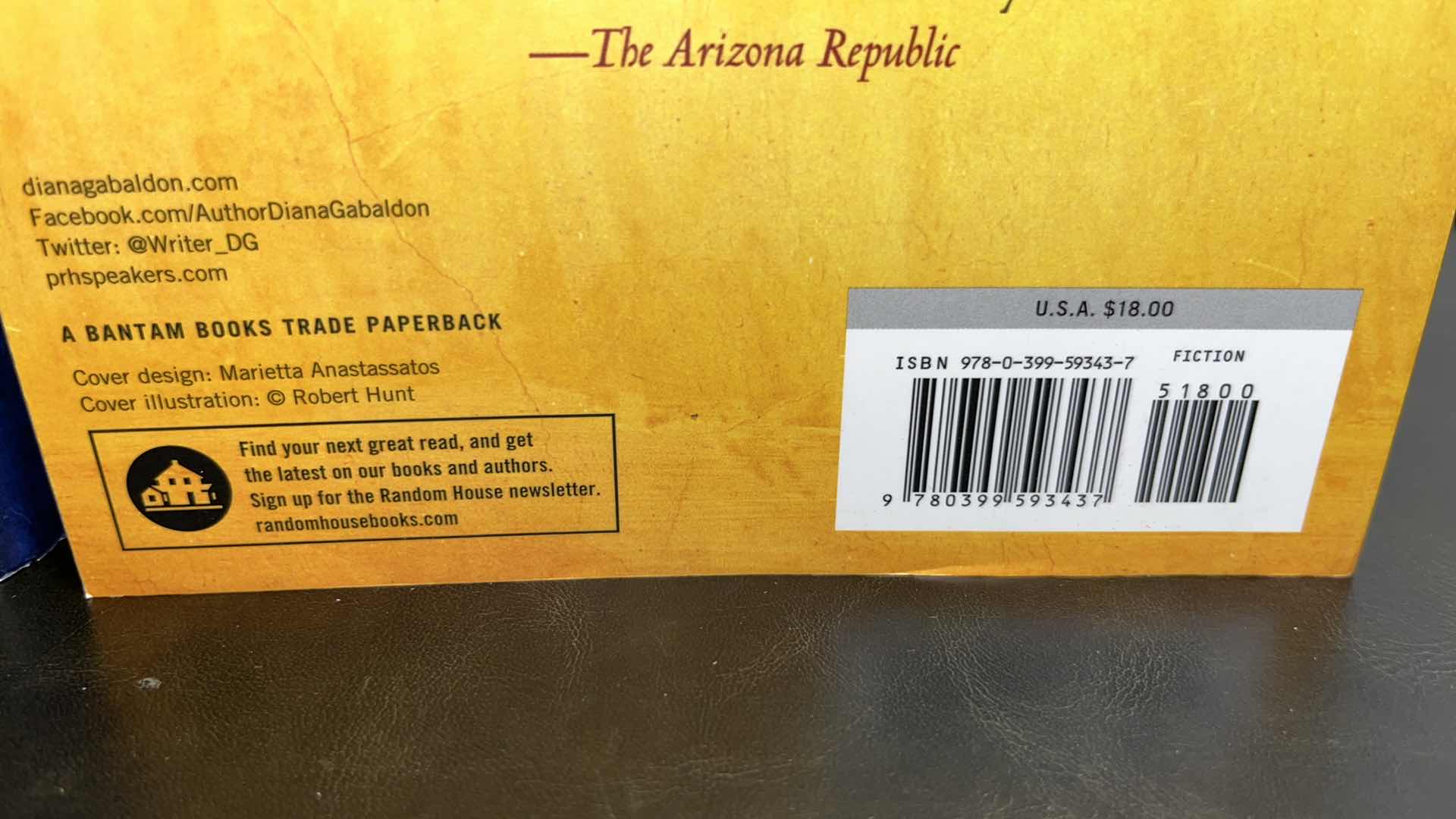 Photo 1 of OUTLANDER BOOKS BY DIANA GABALDON (2)