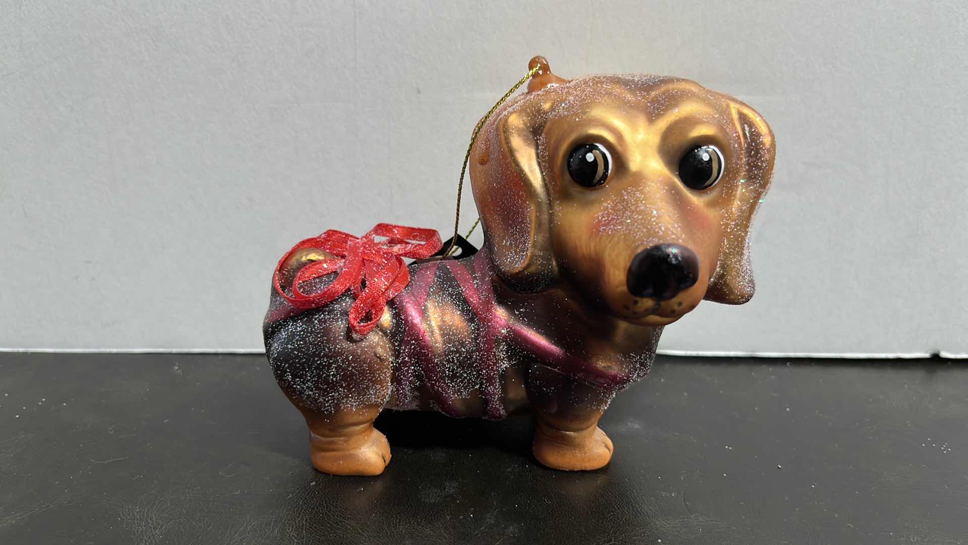 Photo 6 of ASSORTED GLASS CHRISTMAS ORNAMENTS (5)