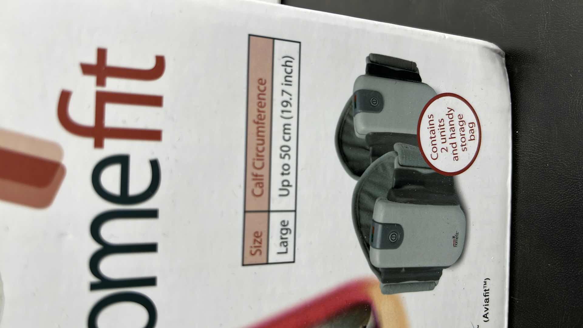 Photo 8 of FLOW MEDIC BY AVIAFIT PULSATING LEG LEGBAND CIRCULATION MASSAGERS, SIZE LARGE