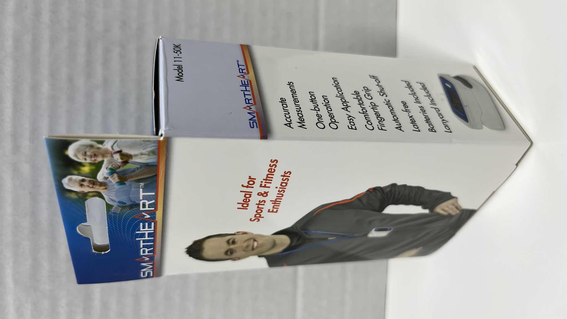 Photo 1 of SMARTHEART FINGERTIP PULSE OXIMETER, BATTERY POWERED, MODEL 11-50K