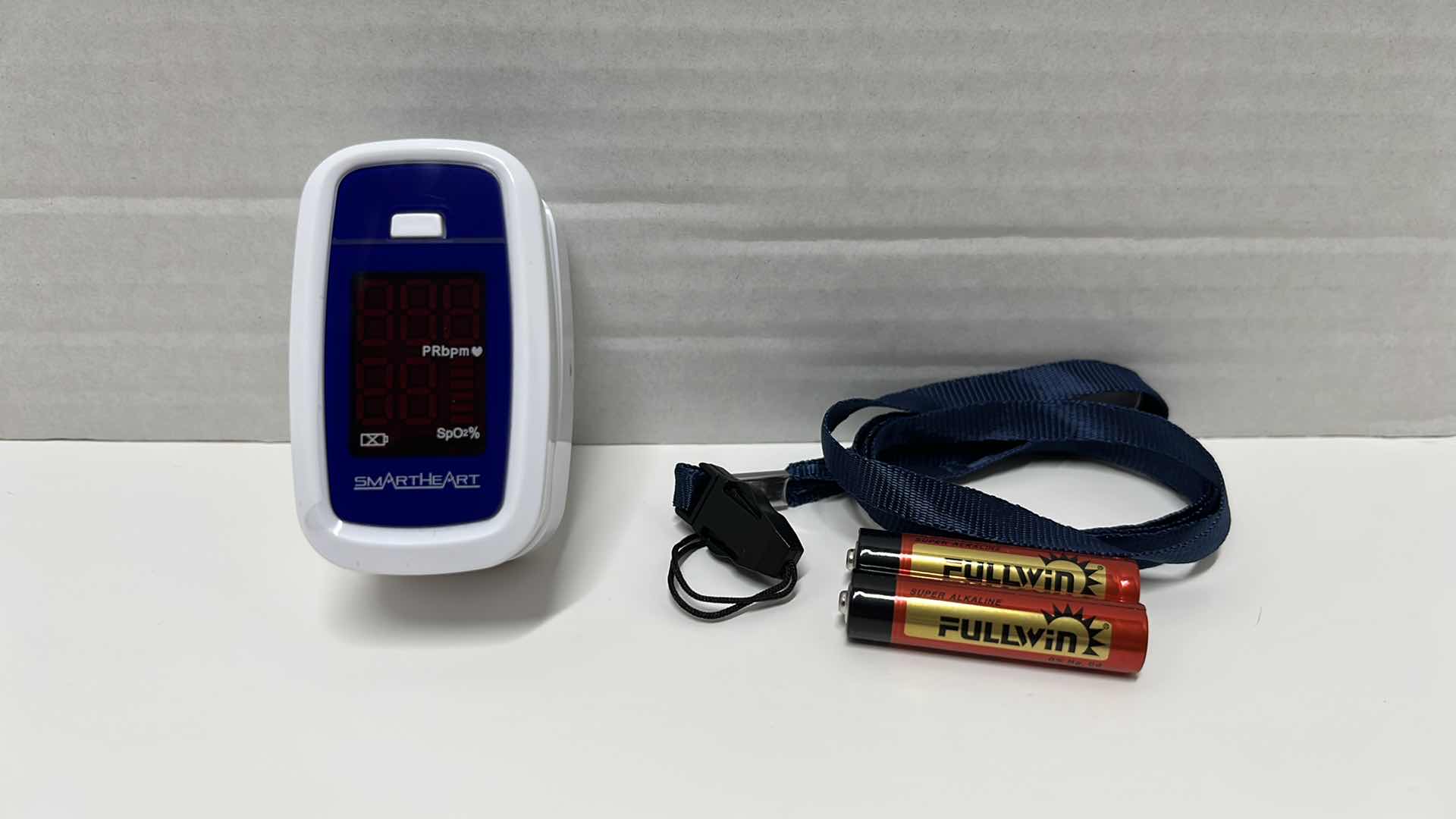 Photo 1 of SMARTHEART FINGERTIP PULSE OXIMETER, BATTERY POWERED, MODEL 11-50K