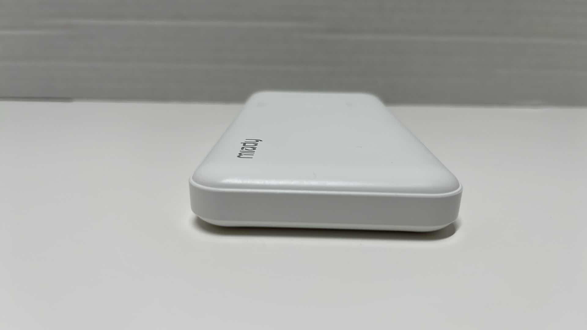 Photo 1 of MIADY 10000mAh DUAL USB PORTABLE CHARGER FAST CHARGING POWER BANK W USB TYPE C CORD, MODEL AS-TPB21