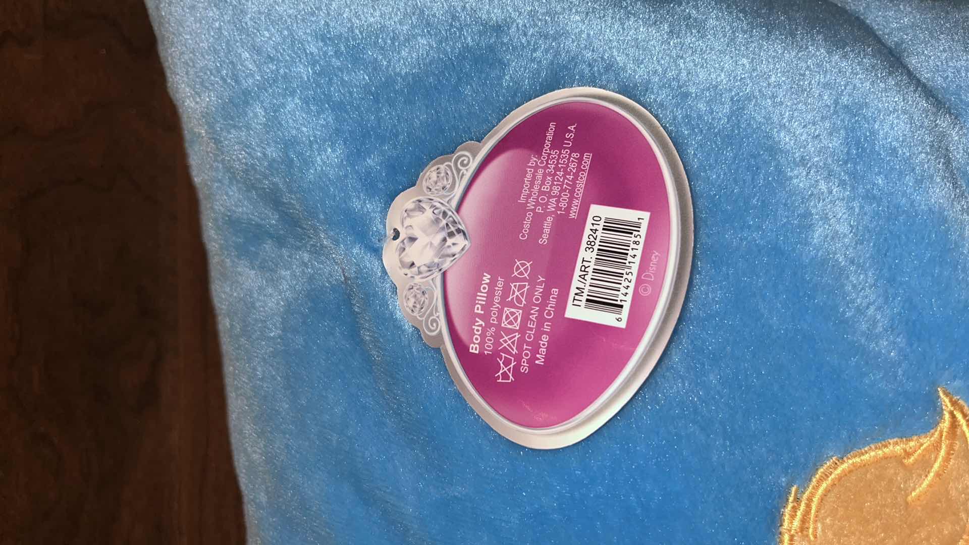 Photo 1 of NEW DISNEY BEAUTY & THE BEAST BODY PILLOW  18” X 33”