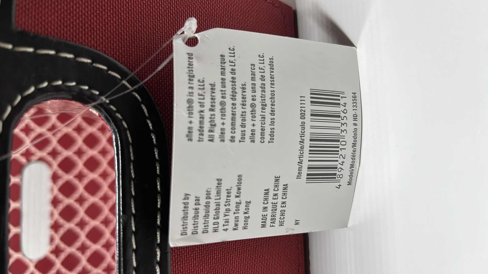 Photo 1 of NEW ALLEN & ROTH SHALLOW TOTE 9.5” X 14.4” H5” (3)