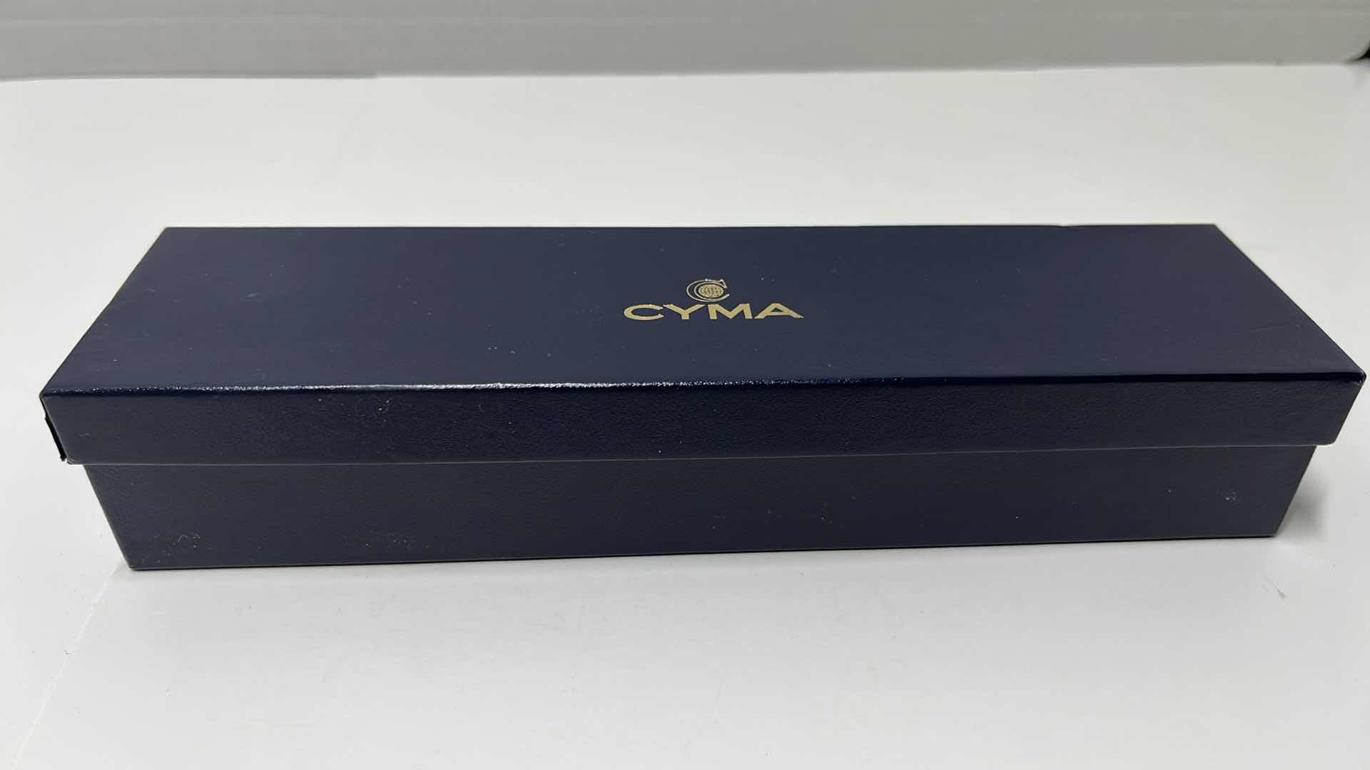 Photo 1 of CYMA LADIES 14K YELLOW GOLD QUARTZ WATCH W OVAL CHAMPAGNE DIAL & 14K SOLID GOLD MESH BRACELET .25” X 6.75”