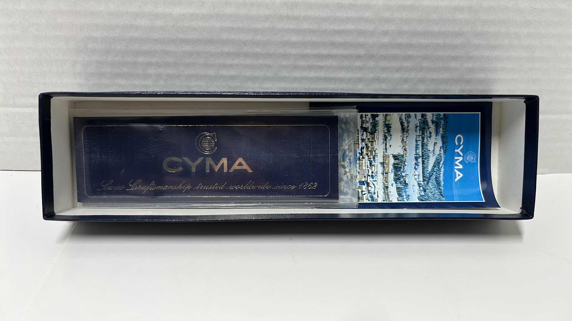 Photo 1 of CYMA LADIES 14K YELLOW GOLD QUARTZ WATCH W OVAL CHAMPAGNE DIAL & 14K SOLID GOLD MESH BRACELET .25” X 6.75”