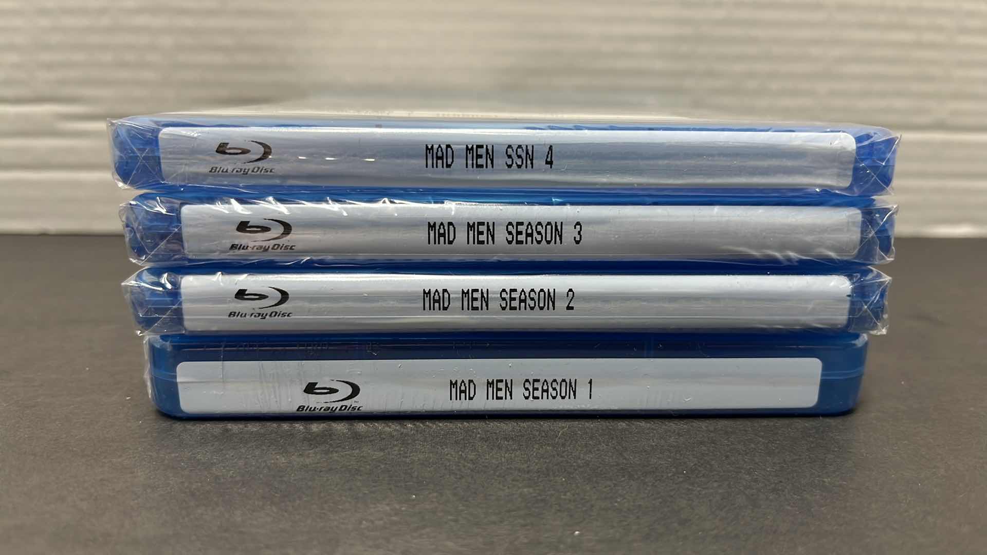 Photo 1 of NEW MADMEN SEASONS 1-4 BLU RAY DISC SETS (4)