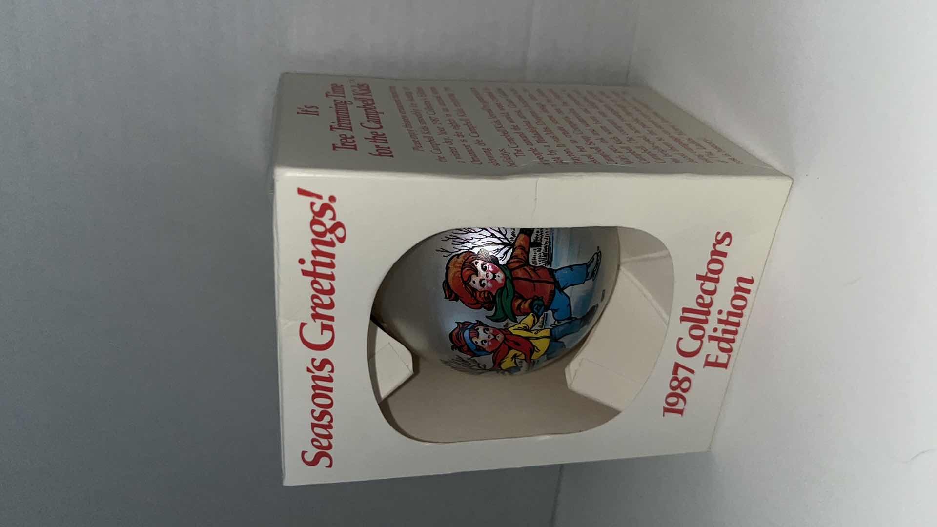 Photo 1 of 1987 CAMPBELL SOUP KIDS ORNAMENT