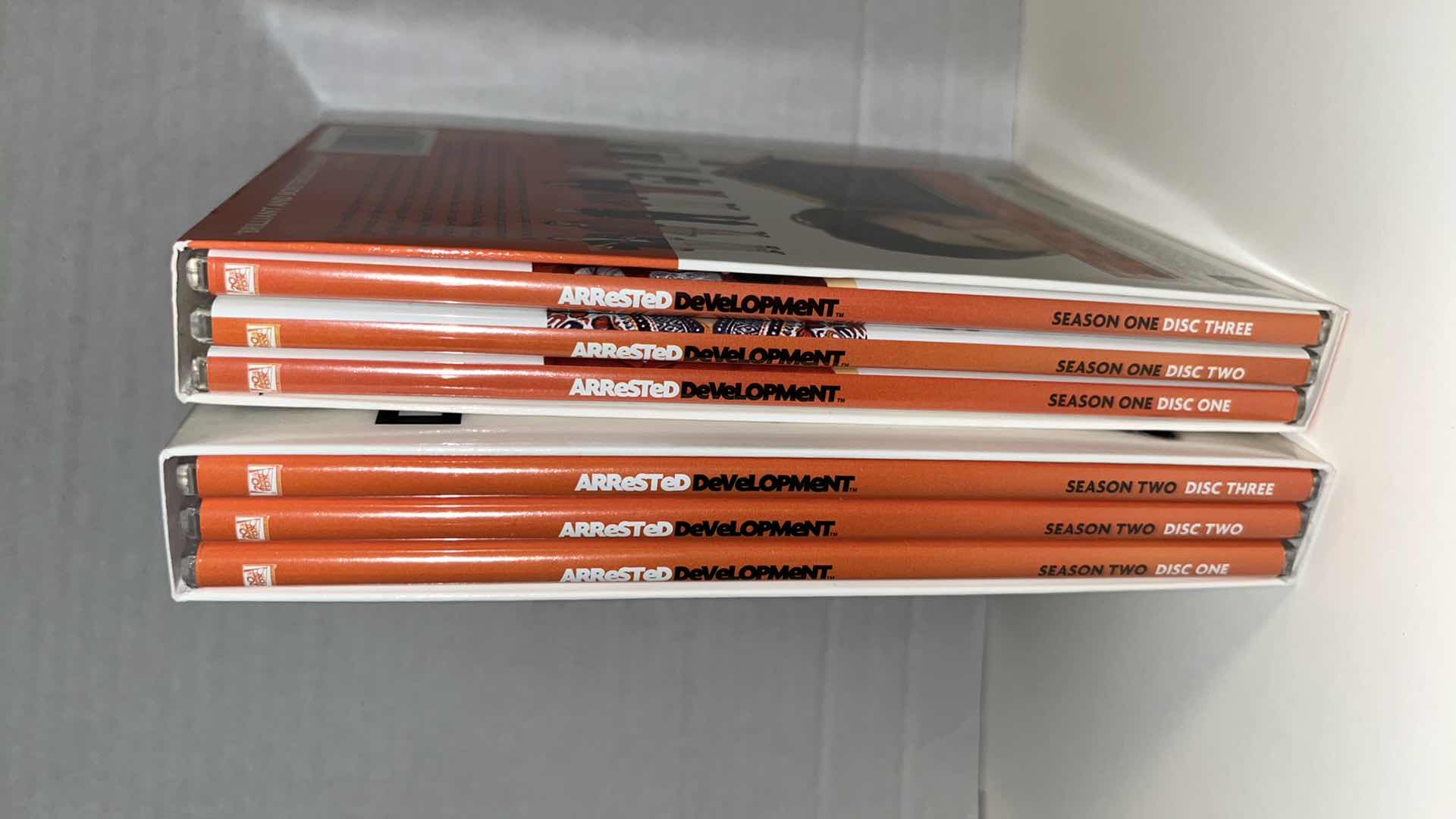 Photo 1 of ARRESTED DEVELOPMENT SEASONS 1-3 DVD BOX SETS (3)