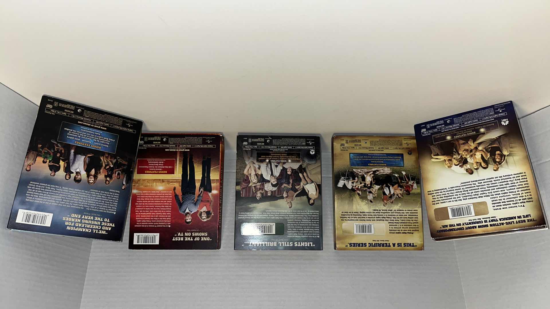 Photo 1 of FRIDAY NIGHT LIGHTS SEASONS 1-5 DVD BOX SETS (5)