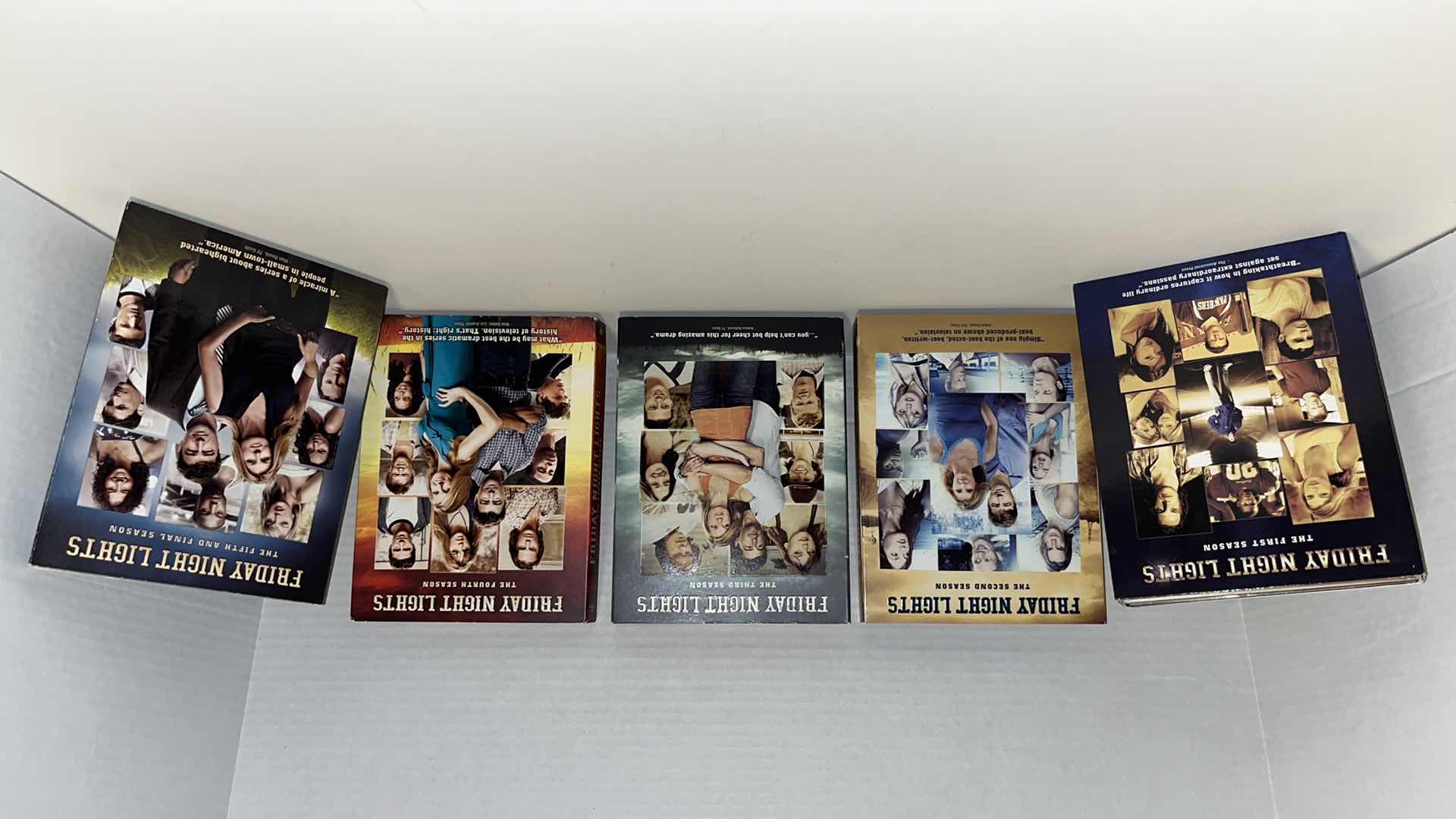 Photo 1 of FRIDAY NIGHT LIGHTS SEASONS 1-5 DVD BOX SETS (5)