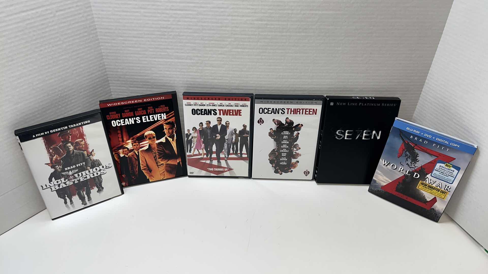 Photo 1 of BRAD PITT VARIOUS DVD MOVIE TITLES (6)