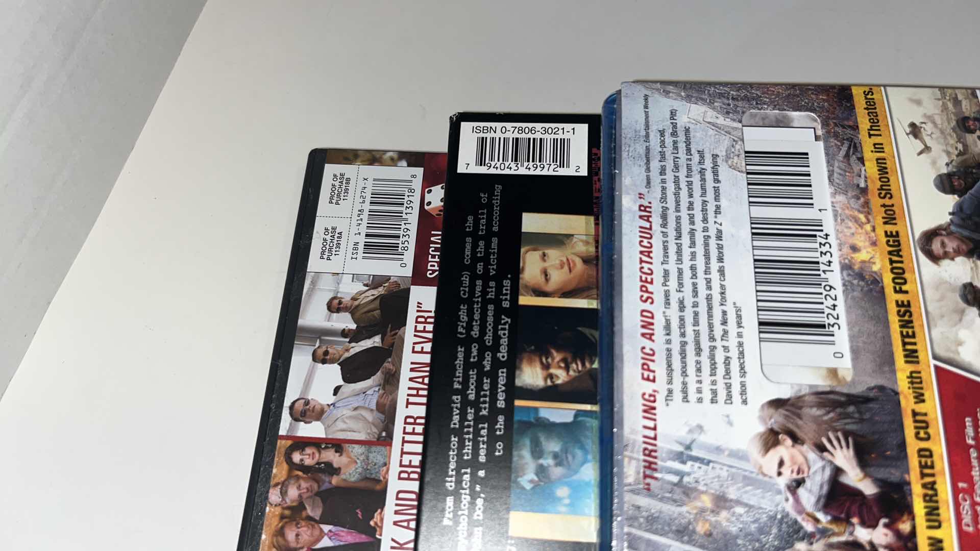 Photo 1 of BRAD PITT VARIOUS DVD MOVIE TITLES (6)